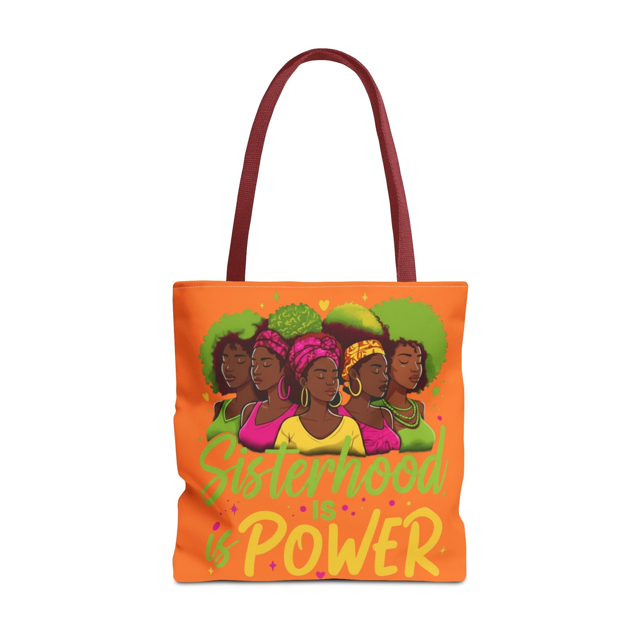 Sisterhood is Power — Tote Bag (AOP) — Orange