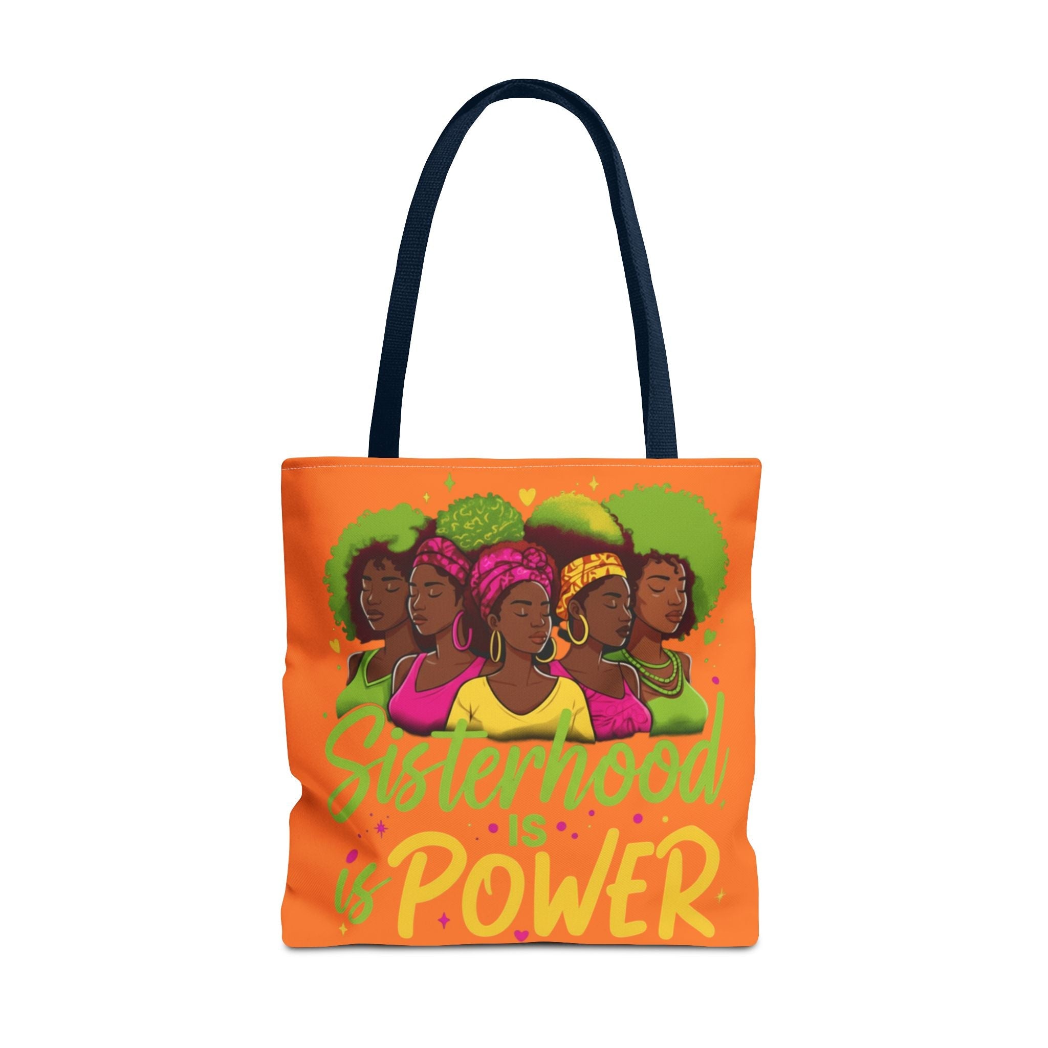 Sisterhood is Power — Tote Bag (AOP) — Orange