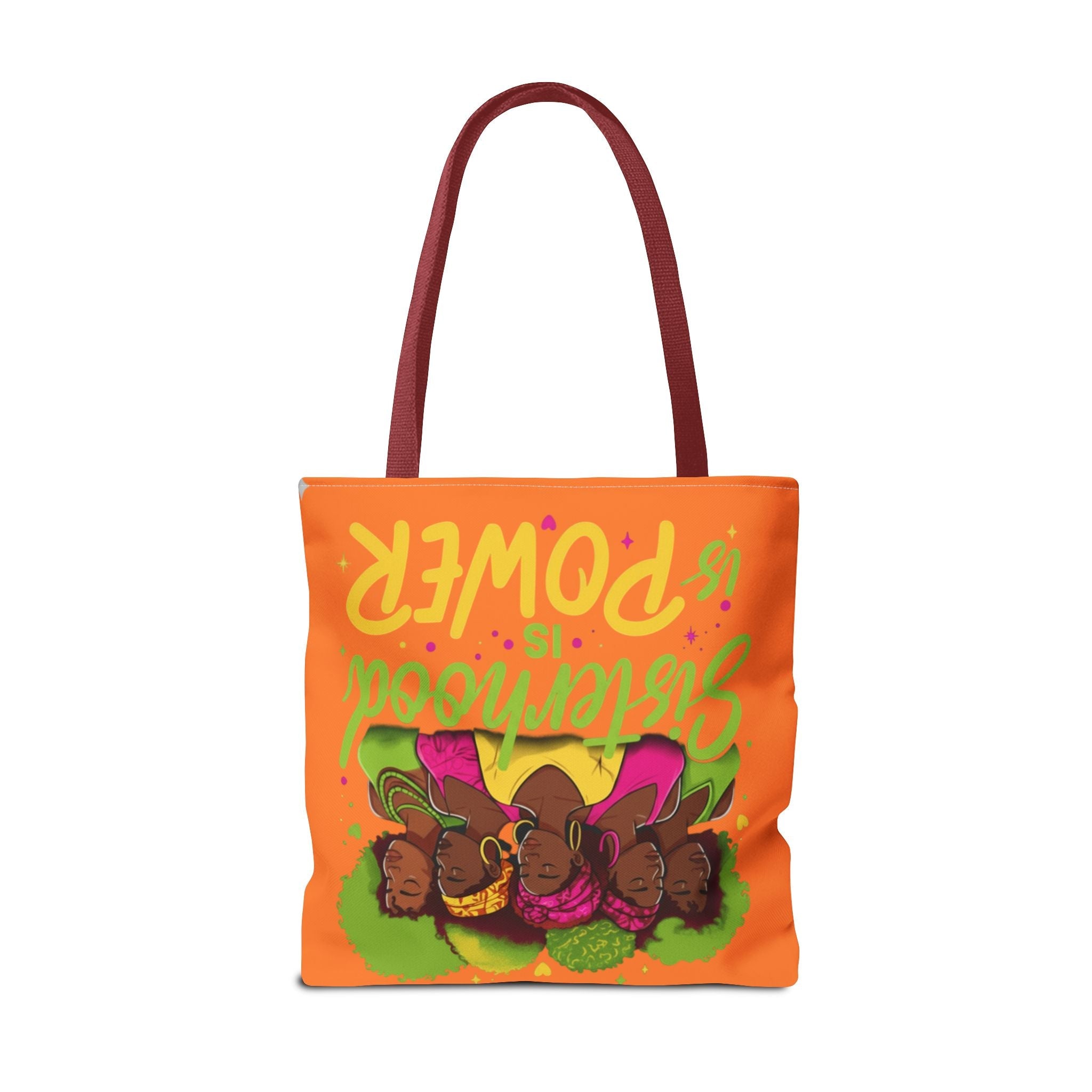 Sisterhood is Power — Tote Bag (AOP) — Orange