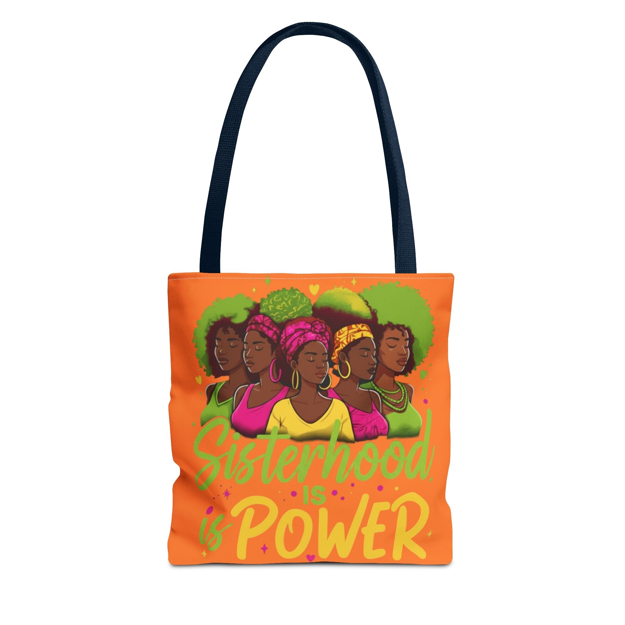 Sisterhood is Power — Tote Bag (AOP) — Orange