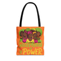 Sisterhood is Power — Tote Bag (AOP) — Orange