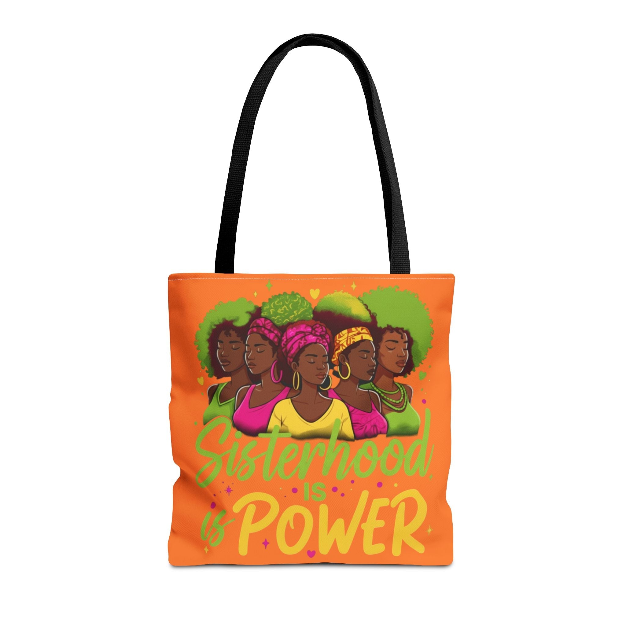 Sisterhood is Power — Tote Bag (AOP) — Orange