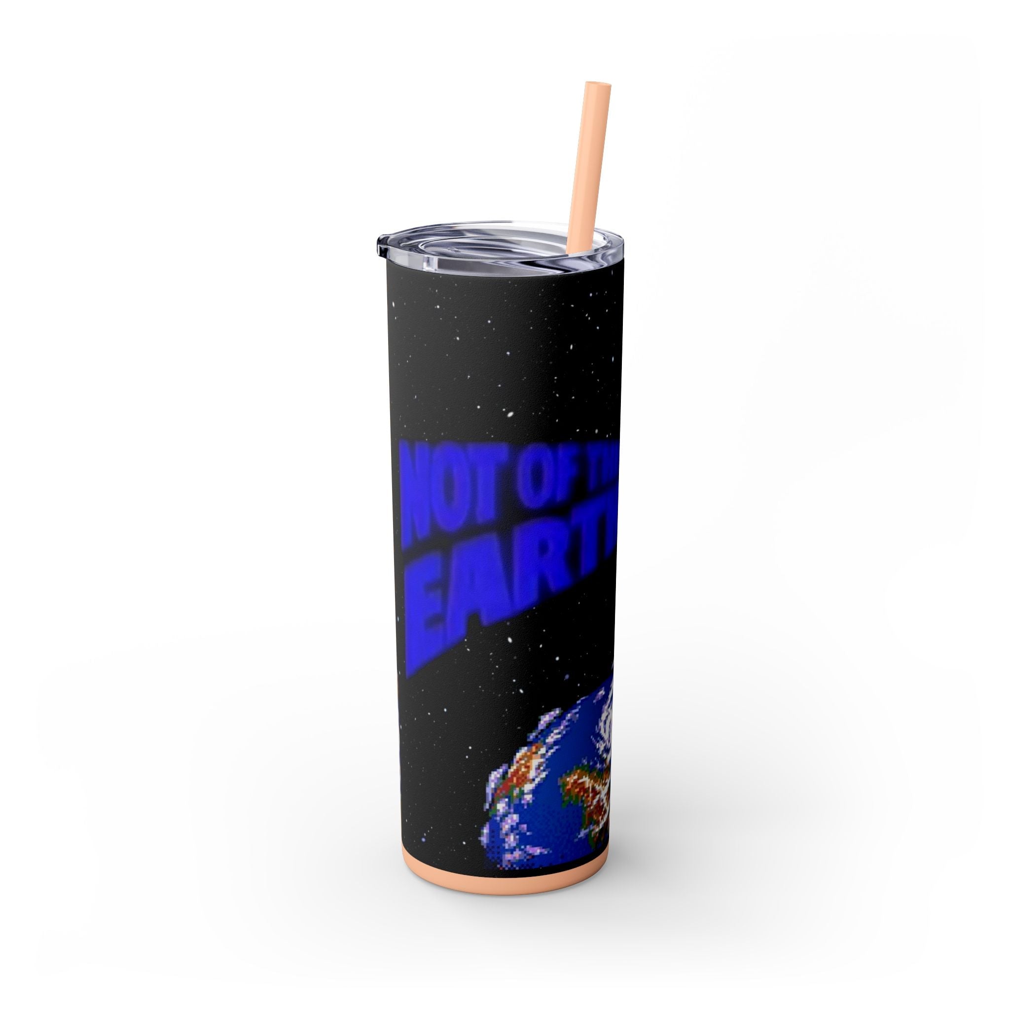 Skinny Tumbler — 'Not of This Earth' Space 20oz Insulated Straw Tumbler