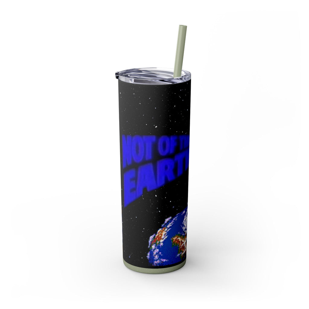 Skinny Tumbler — 'Not of This Earth' Space 20oz Insulated Straw Tumbler