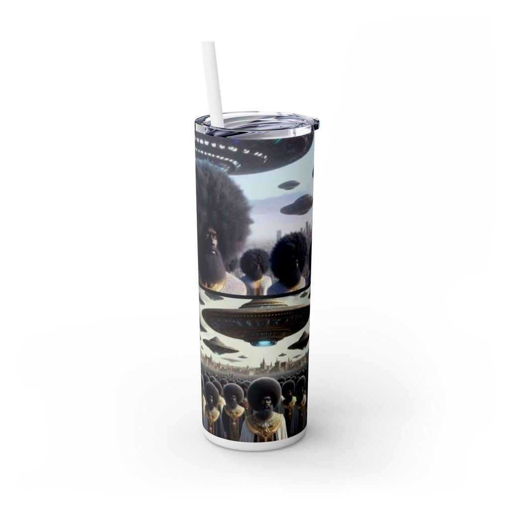 Skinny Tumbler with Straw, 20oz