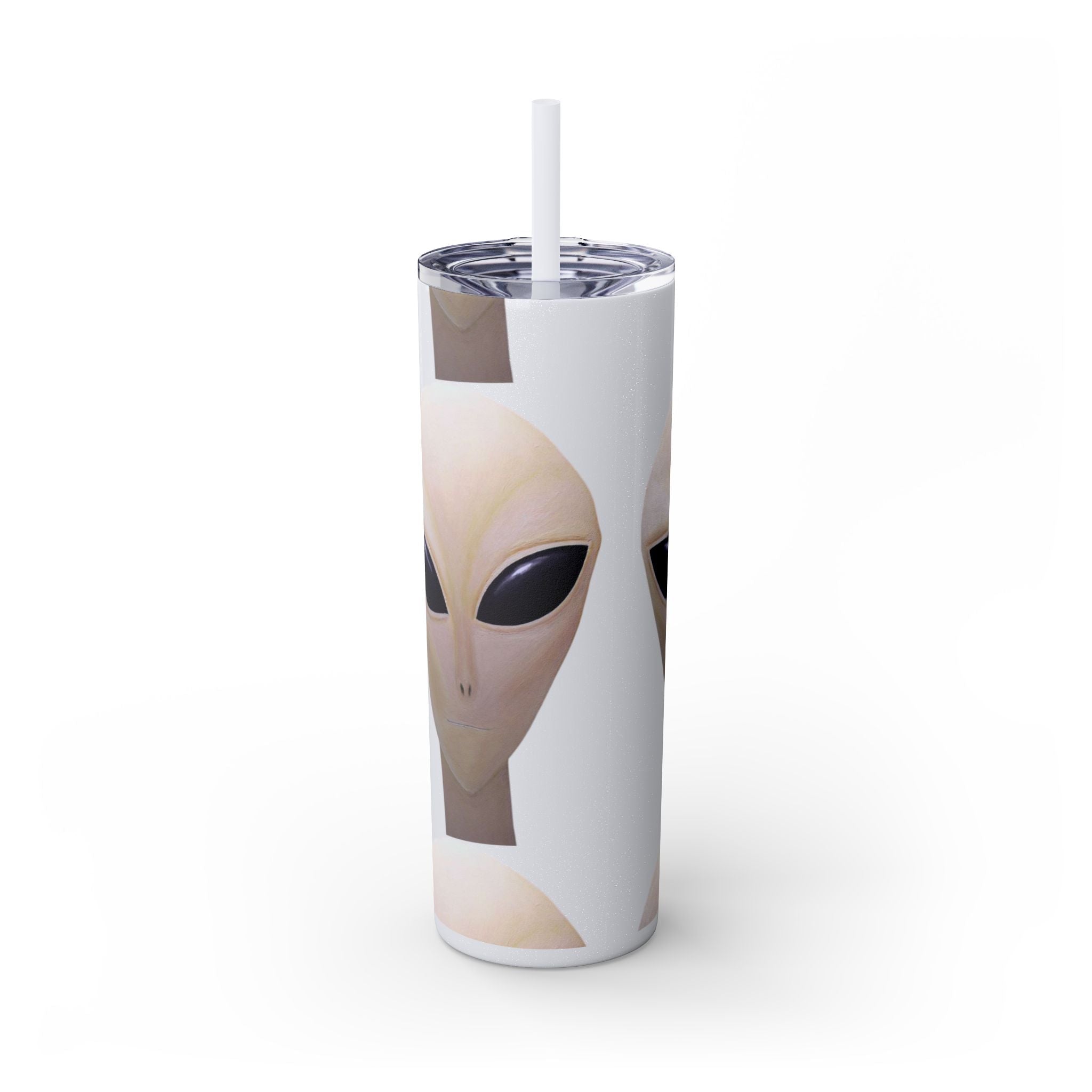 Skinny Tumbler with Straw, 20oz Printify