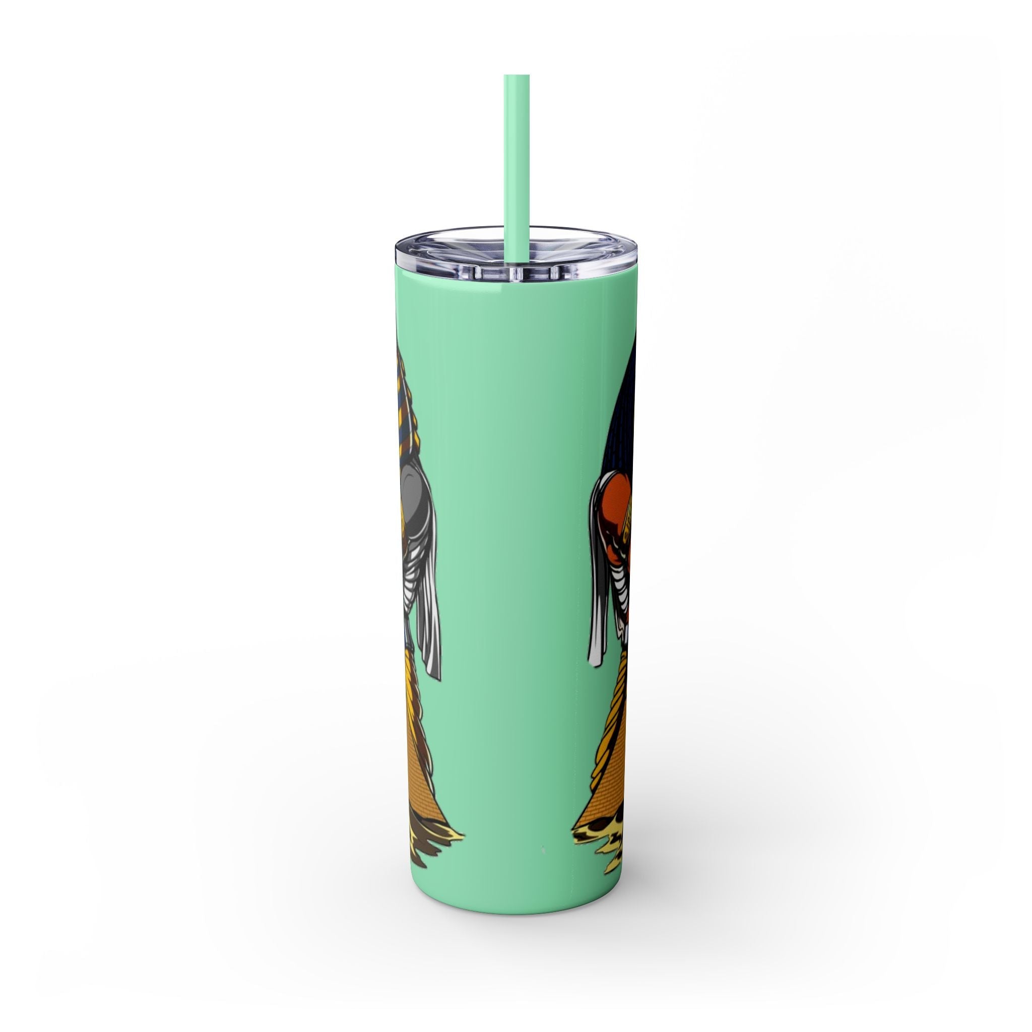 Skinny Tumbler with Straw, 20oz
