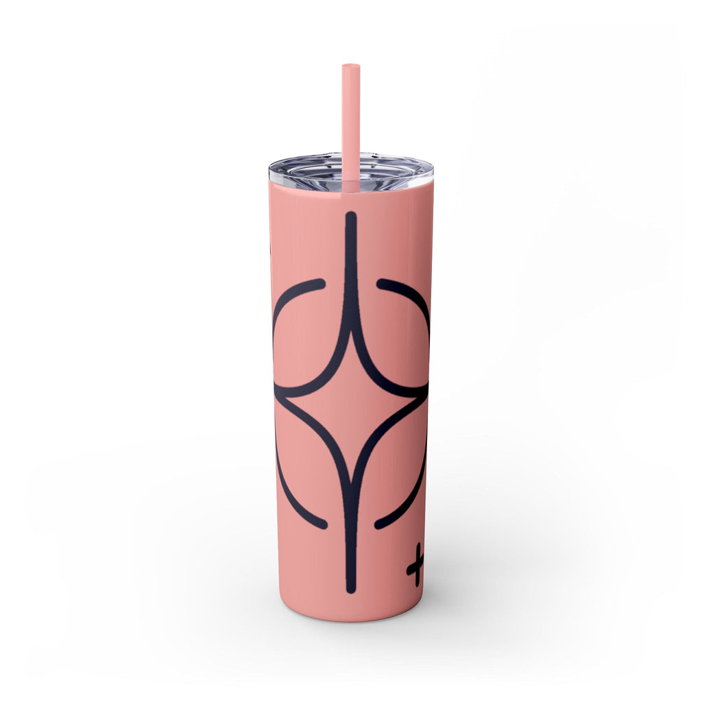 Skinny Tumbler with Straw, 20oz