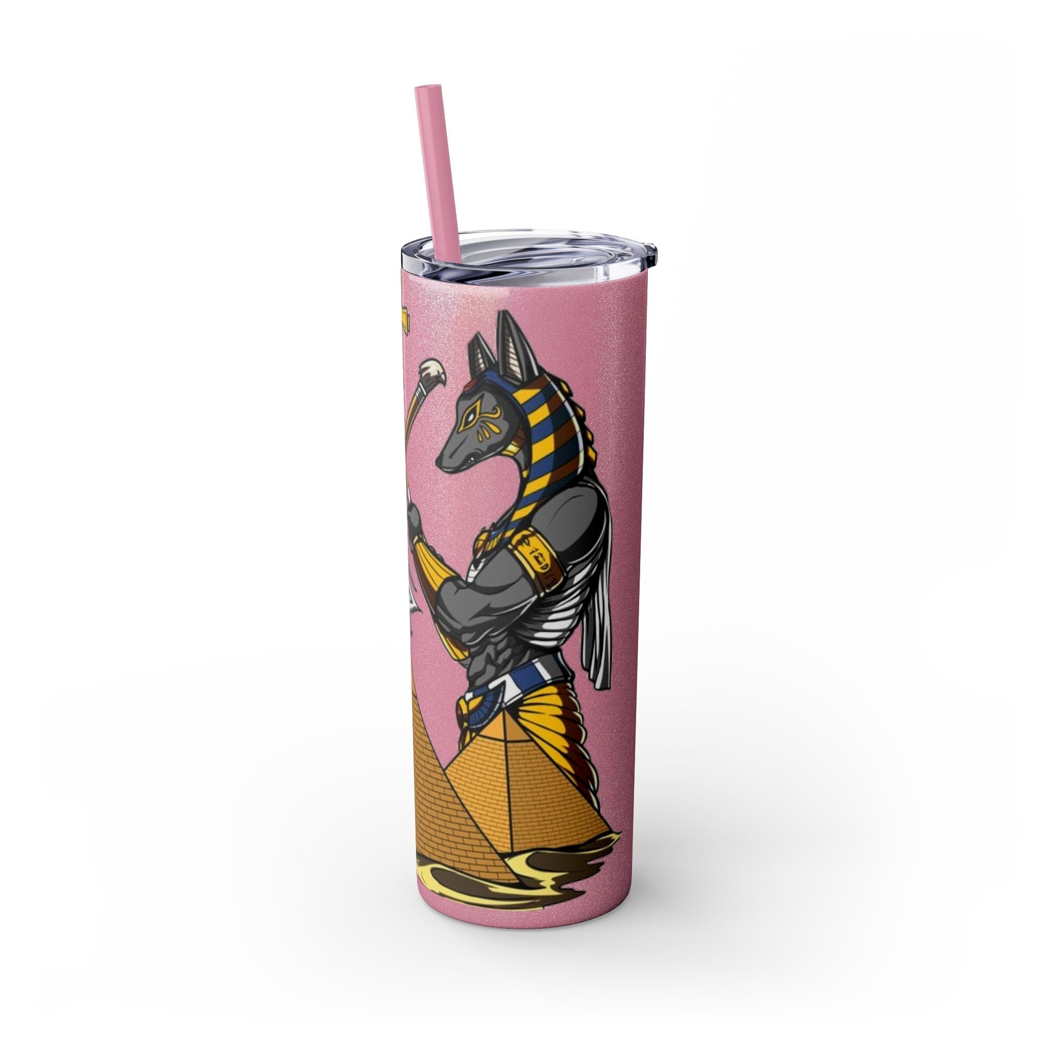 Skinny Tumbler with Straw, 20oz Printify