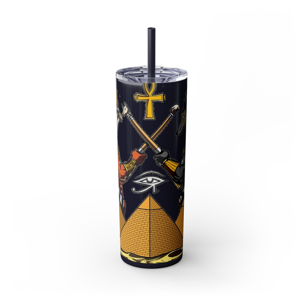 Skinny Tumbler with Straw, 20oz Printify