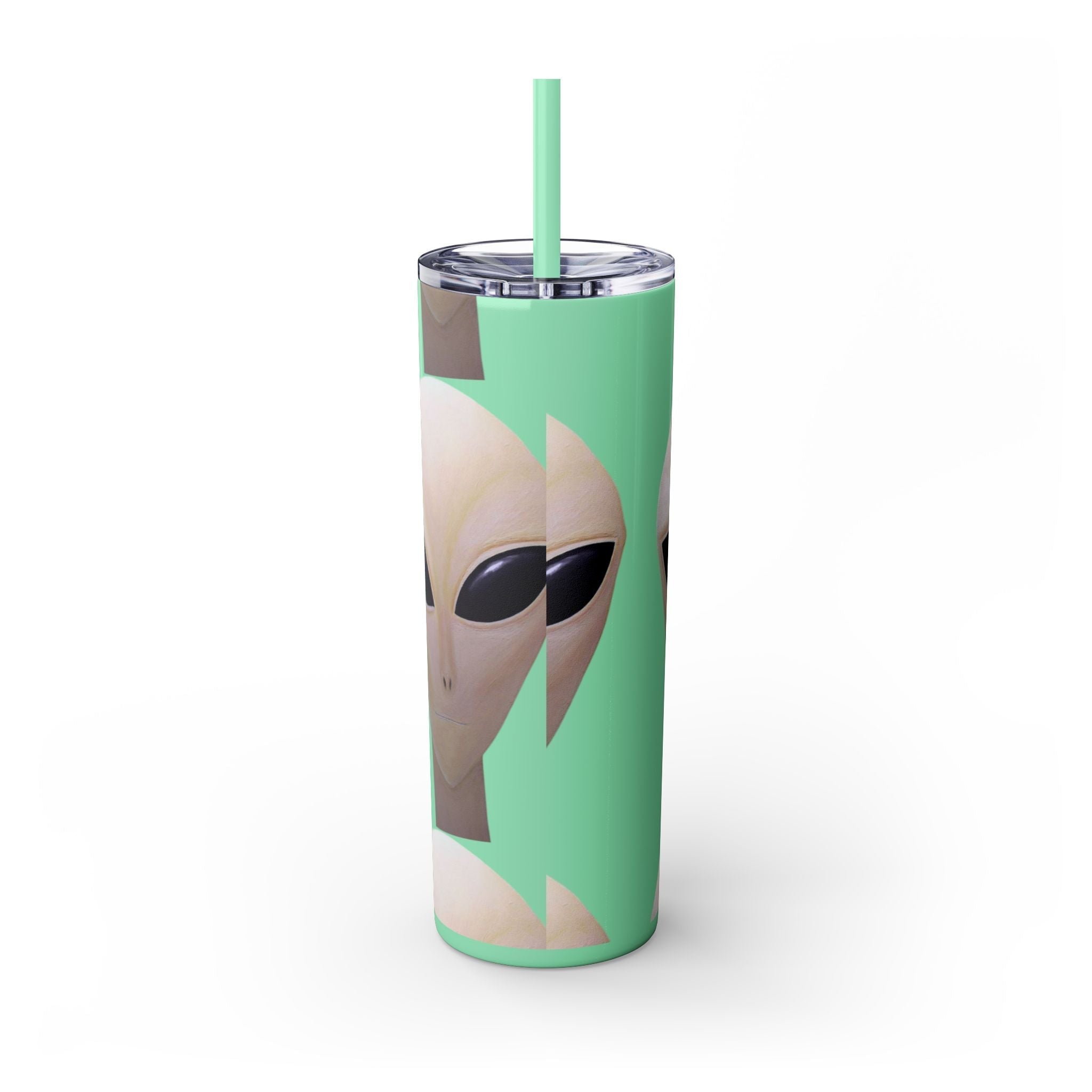 Skinny Tumbler with Straw, 20oz Printify