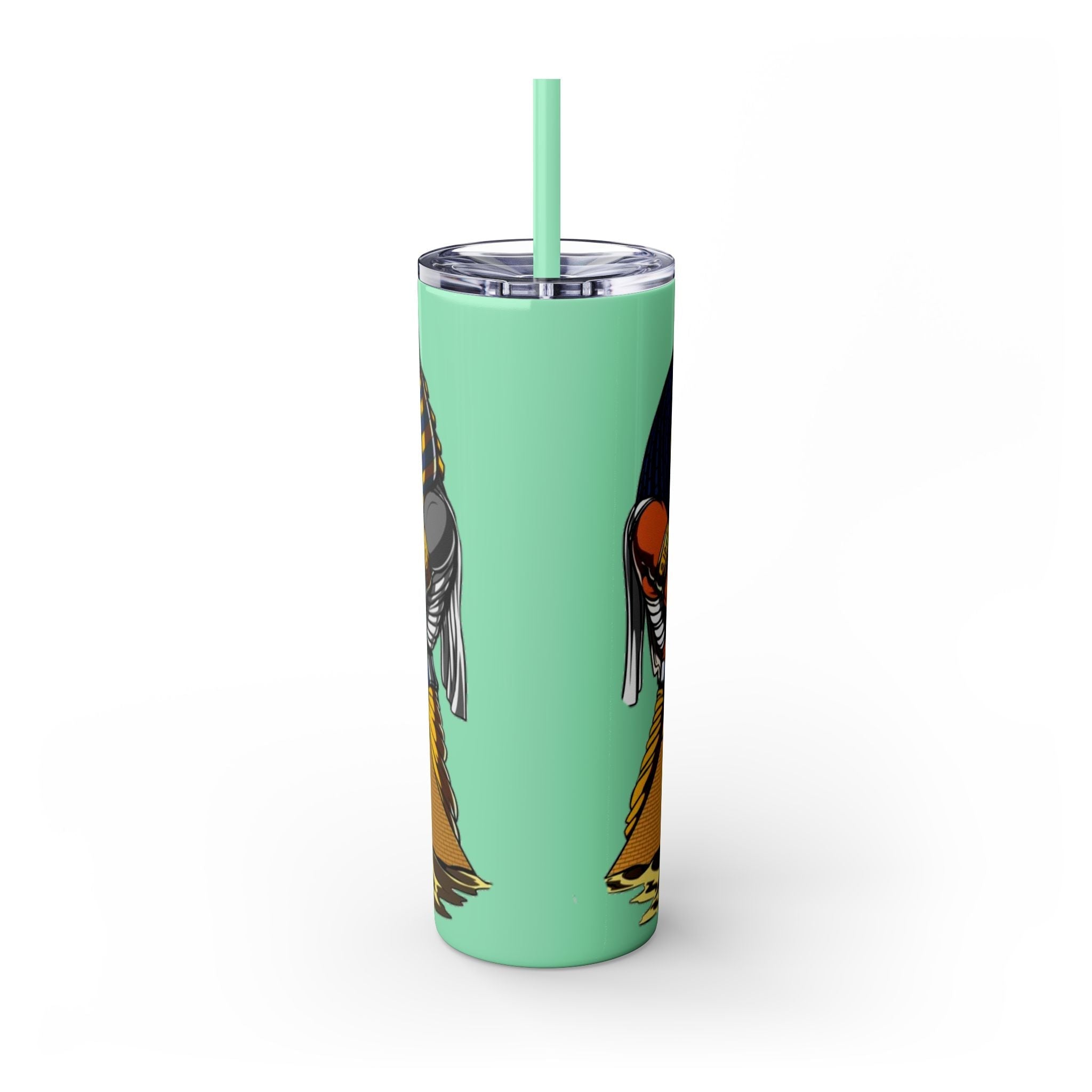 Skinny Tumbler with Straw, 20oz Printify