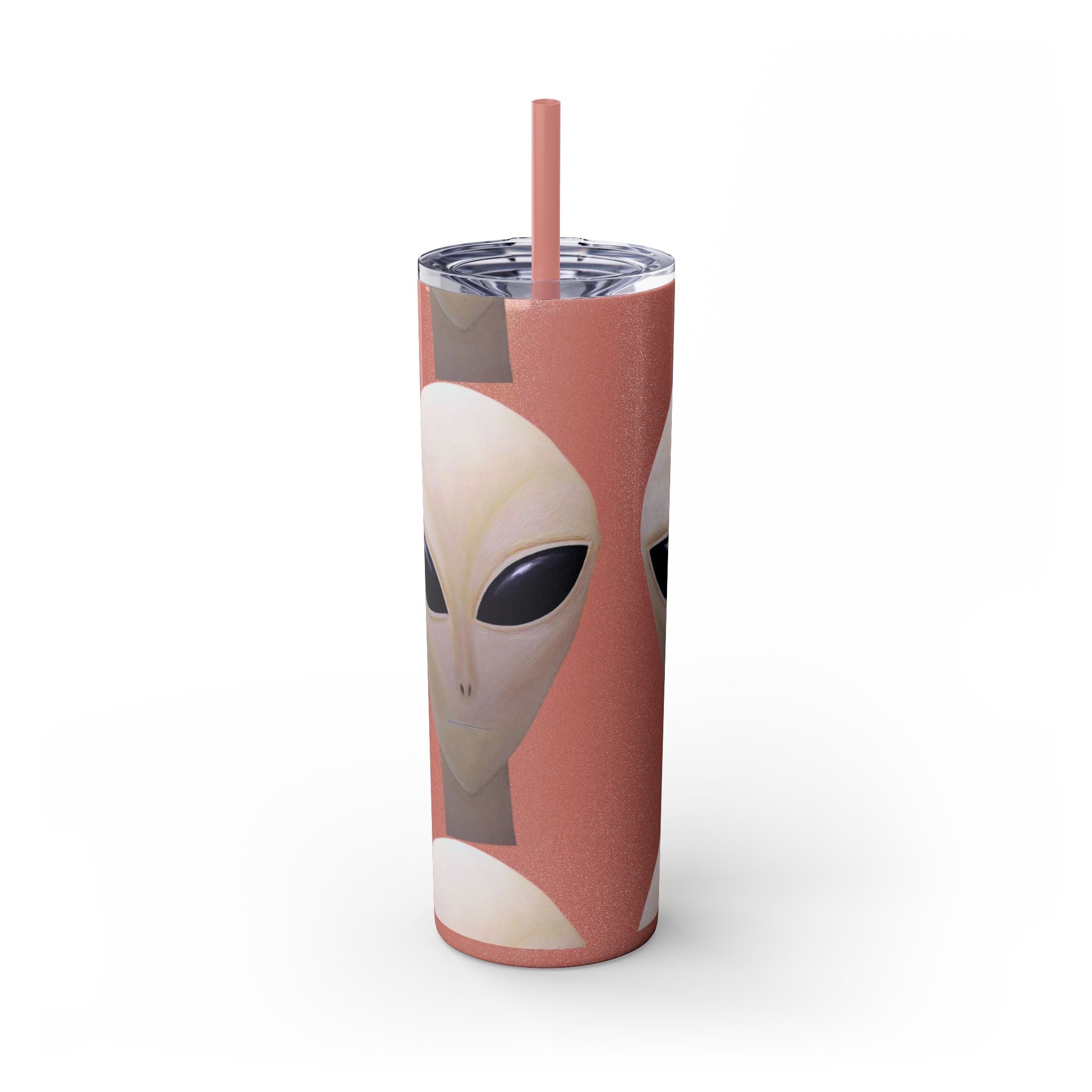 Skinny Tumbler with Straw, 20oz