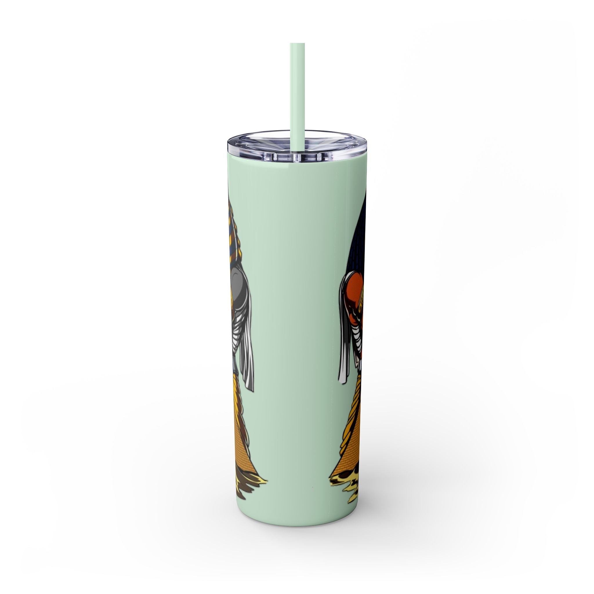 Skinny Tumbler with Straw, 20oz