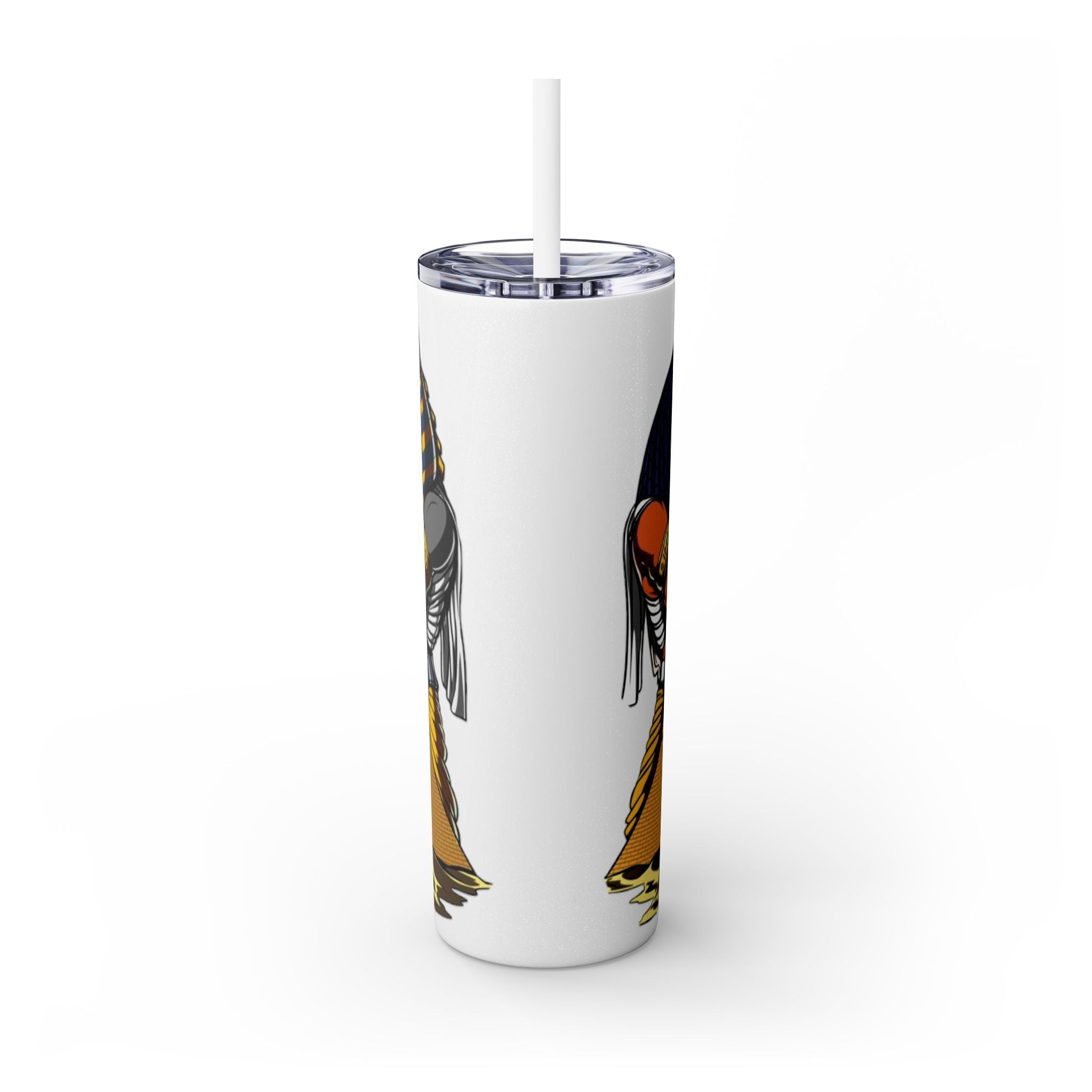 Skinny Tumbler with Straw, 20oz