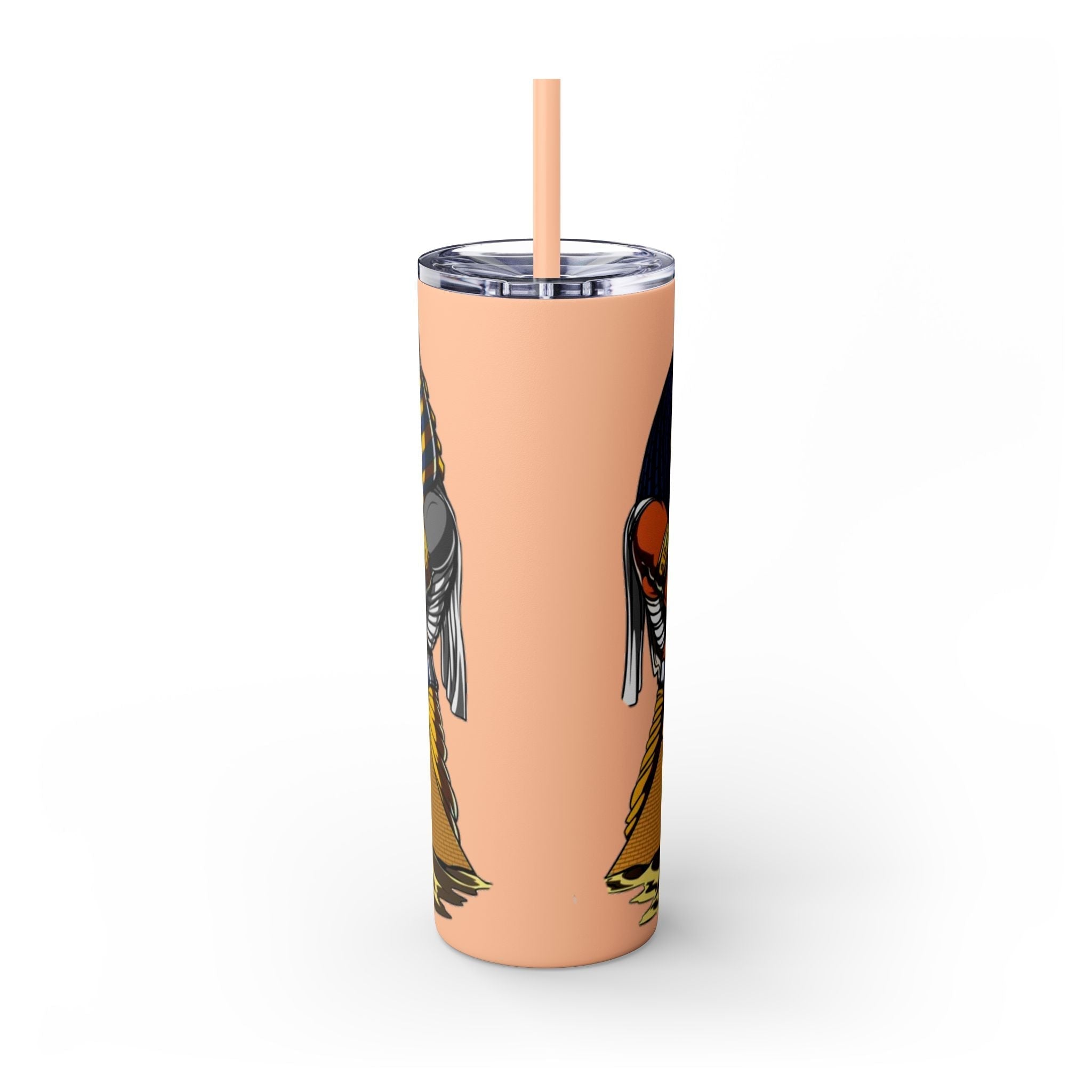 Skinny Tumbler with Straw, 20oz Printify