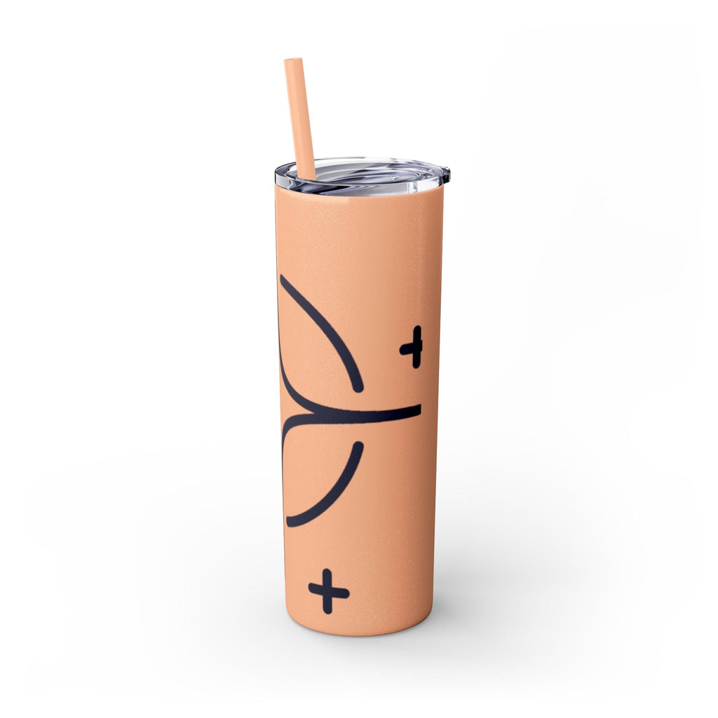 Skinny Tumbler with Straw, 20oz