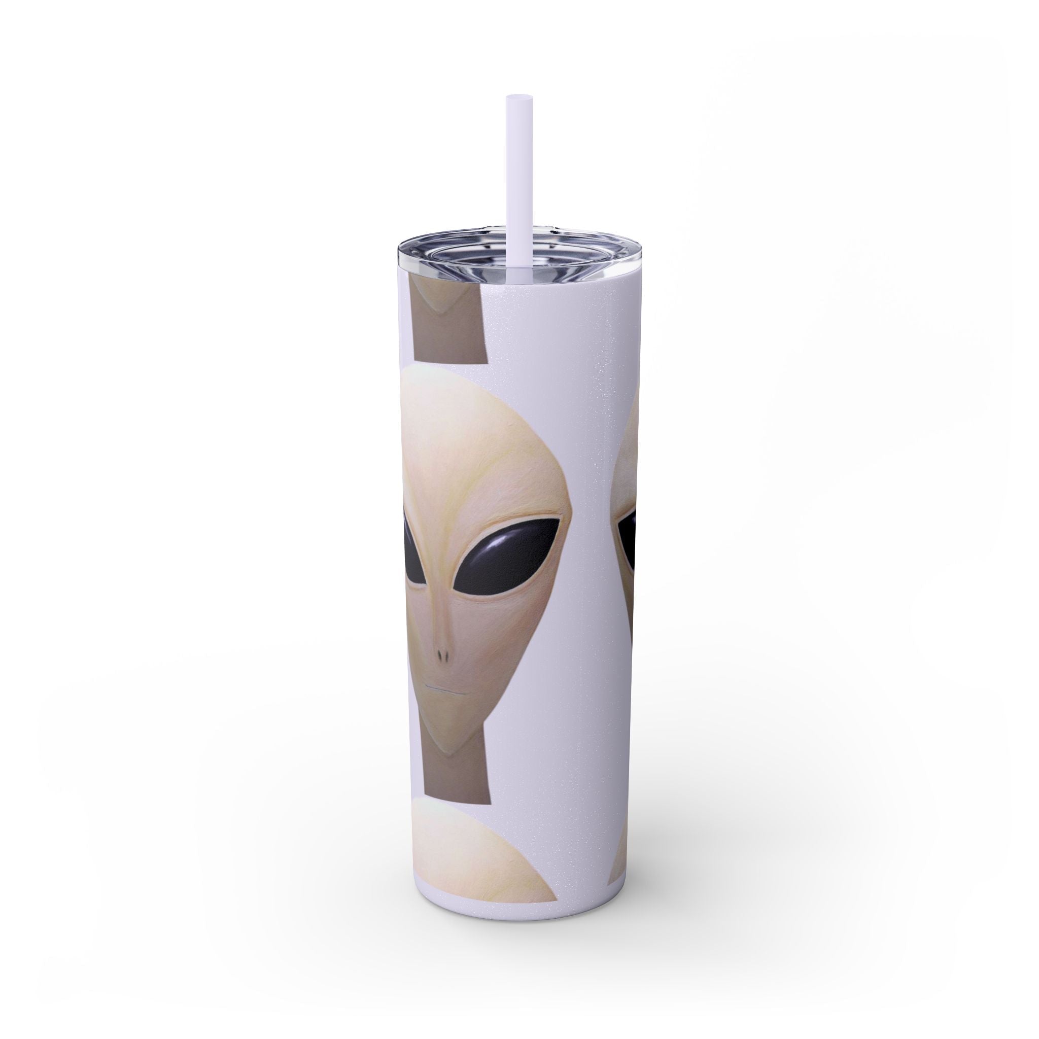 Skinny Tumbler with Straw, 20oz Printify