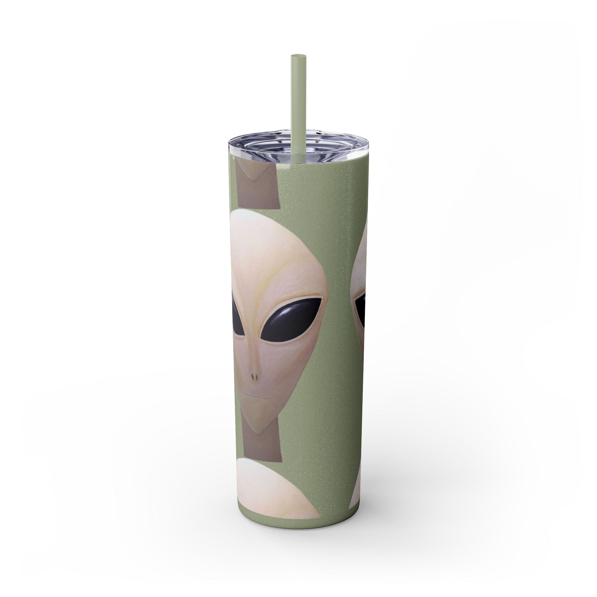 Skinny Tumbler with Straw, 20oz Printify