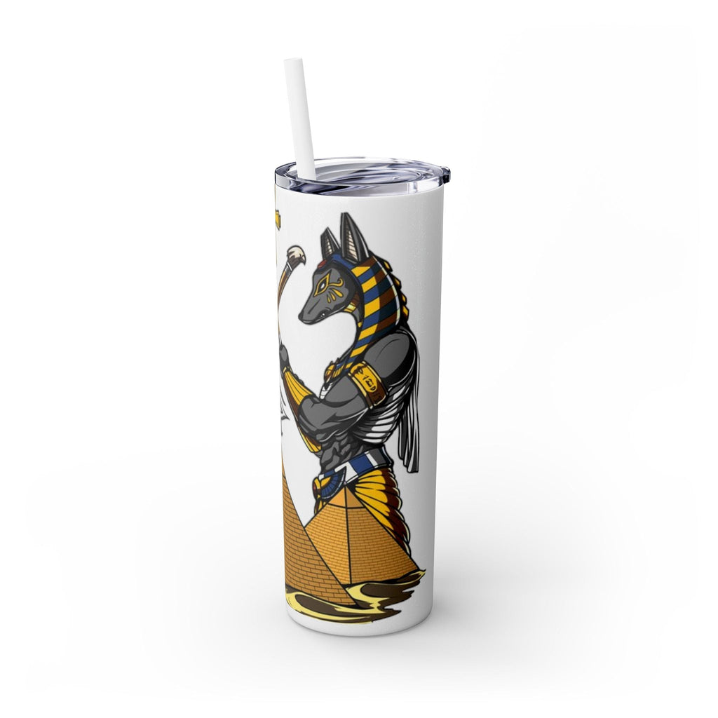 Skinny Tumbler with Straw, 20oz Printify