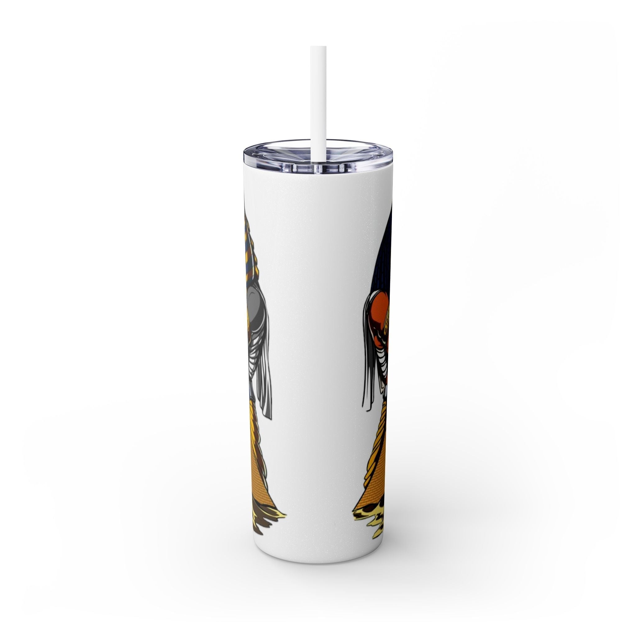 Skinny Tumbler with Straw, 20oz Printify