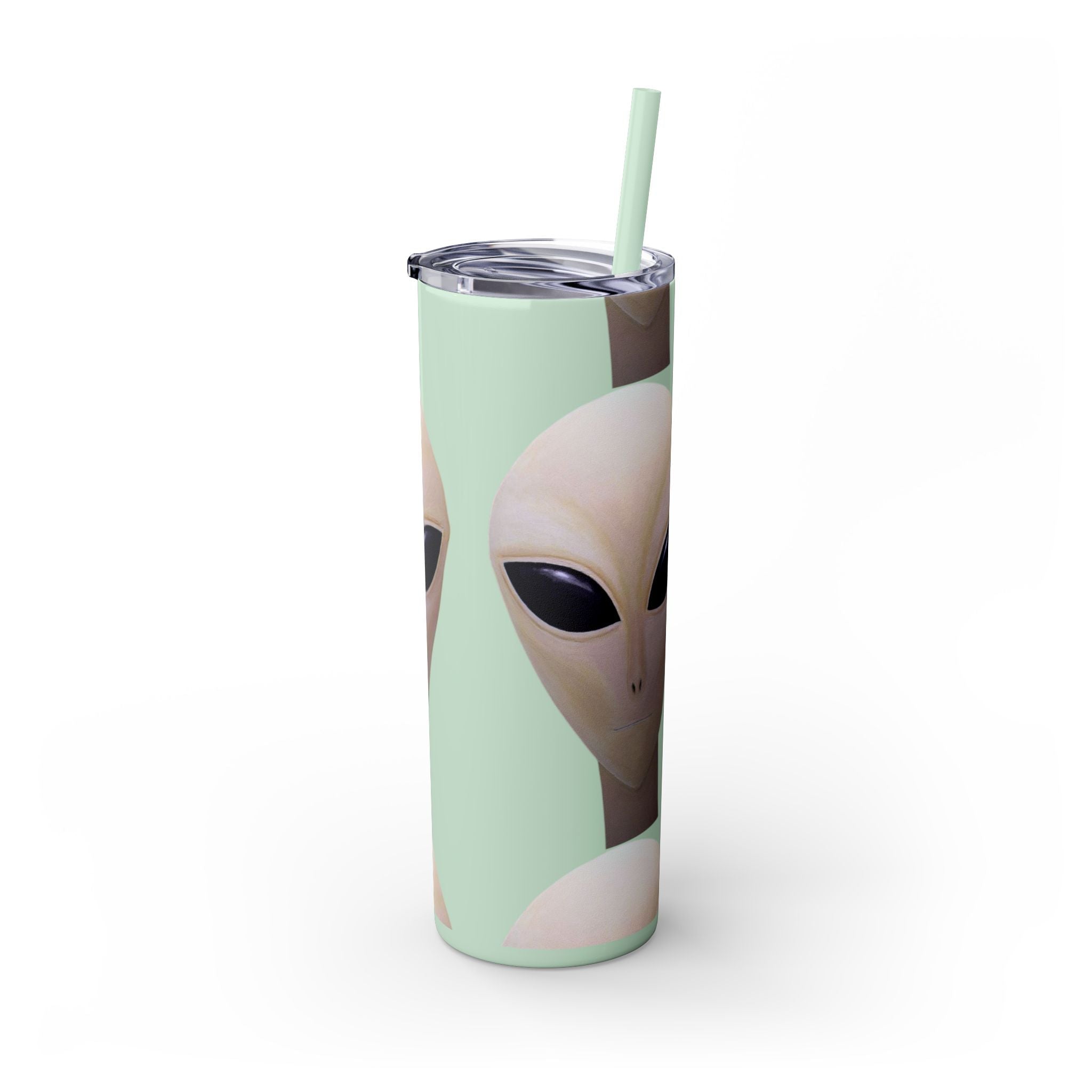 Skinny Tumbler with Straw, 20oz Printify