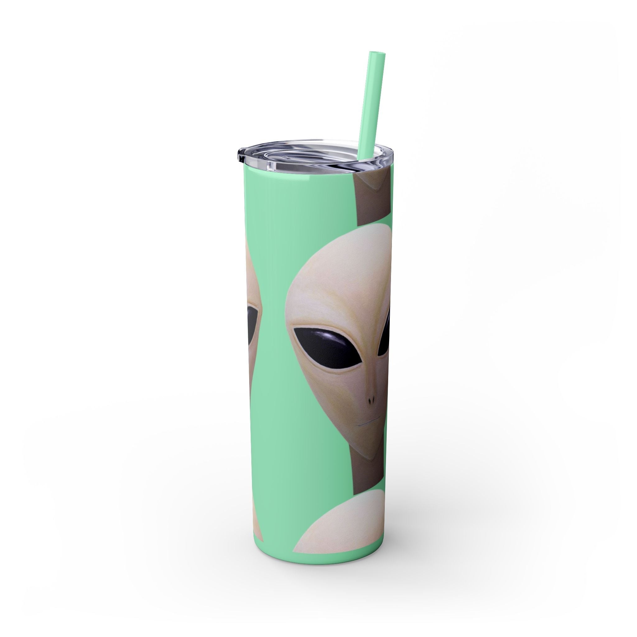 Skinny Tumbler with Straw, 20oz Printify