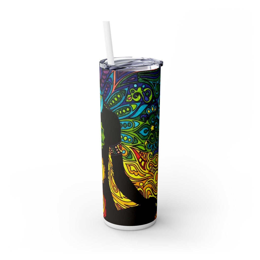 Skinny Tumbler with Straw, 20oz