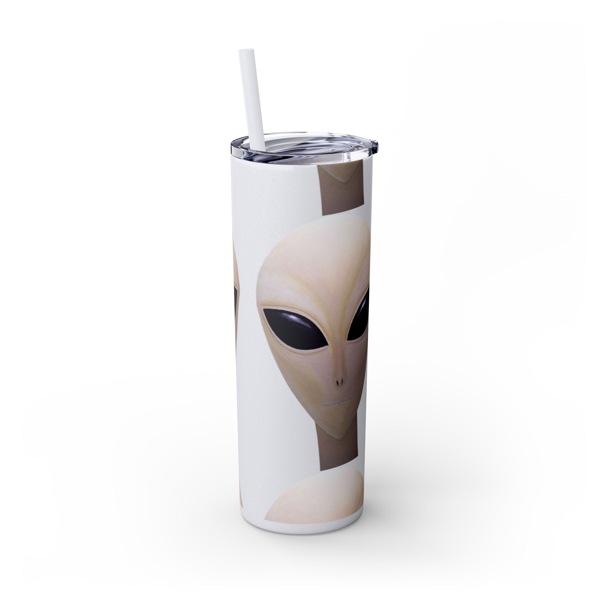 Skinny Tumbler with Straw, 20oz Printify