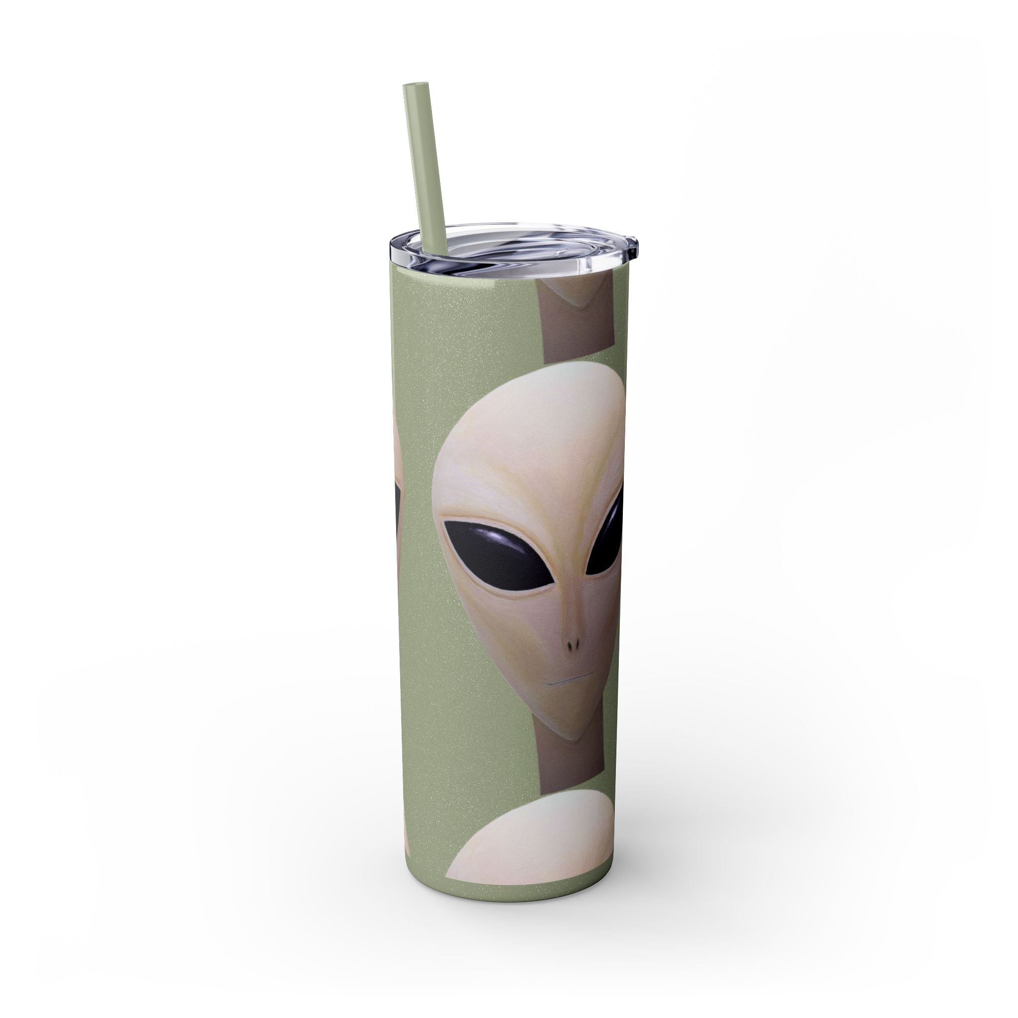 Skinny Tumbler with Straw, 20oz Printify