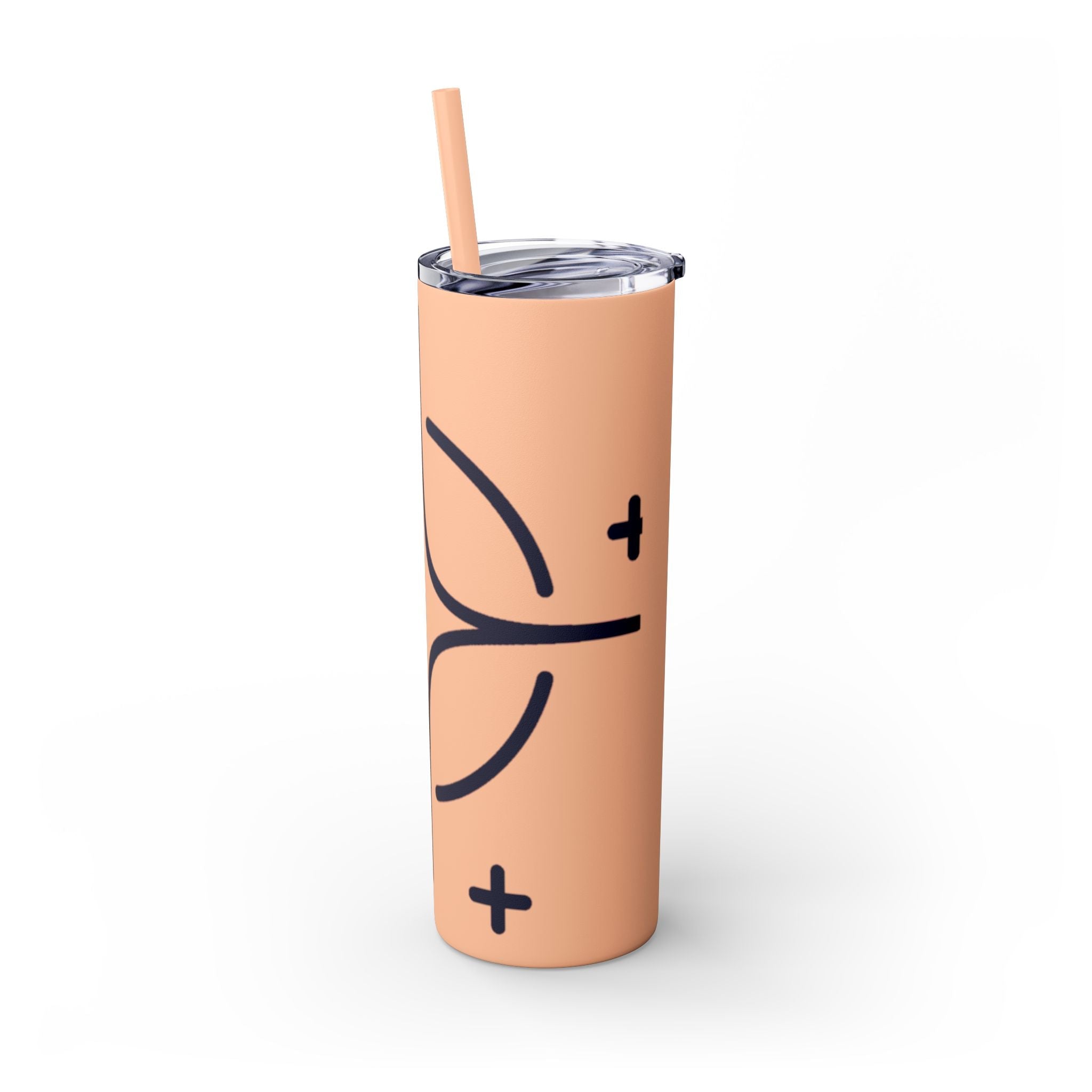 Skinny Tumbler with Straw, 20oz