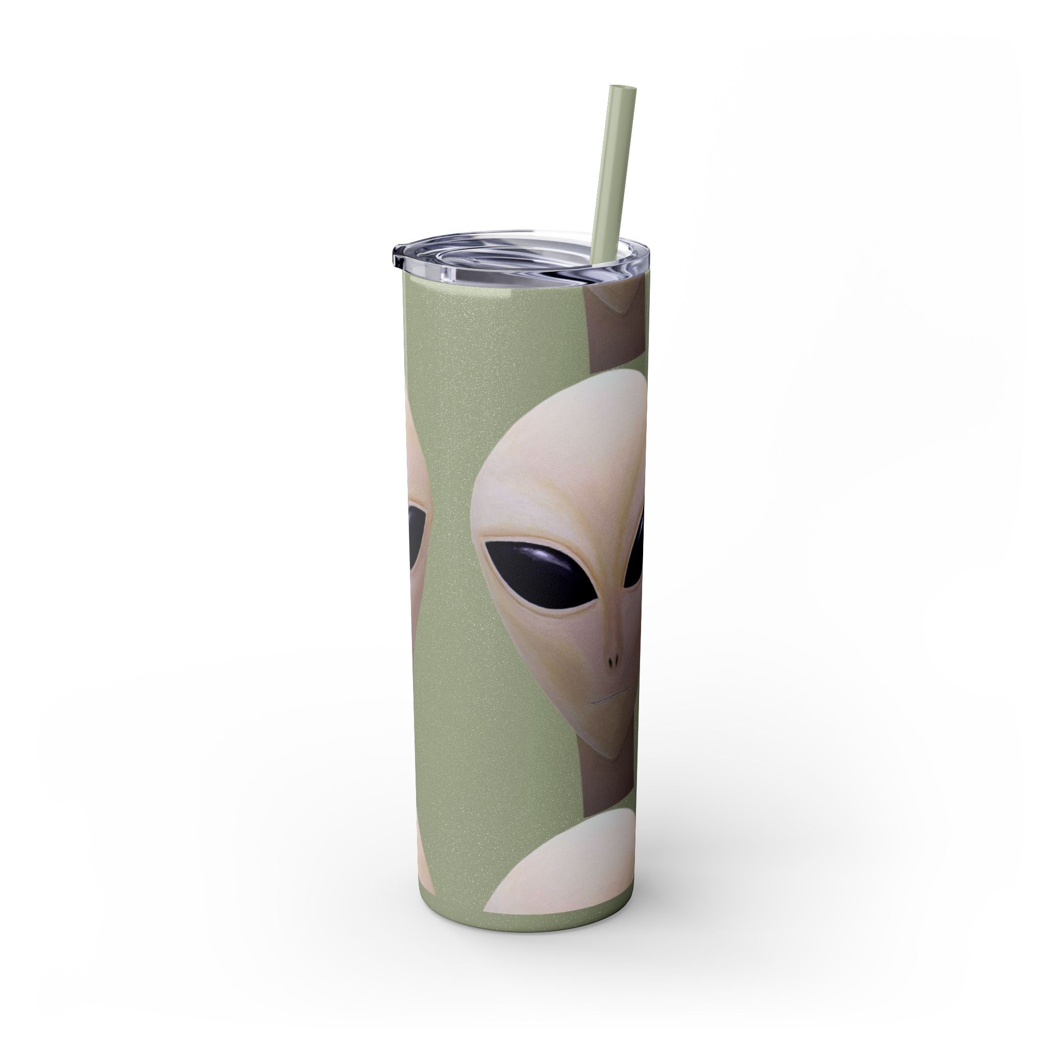 Skinny Tumbler with Straw, 20oz Printify