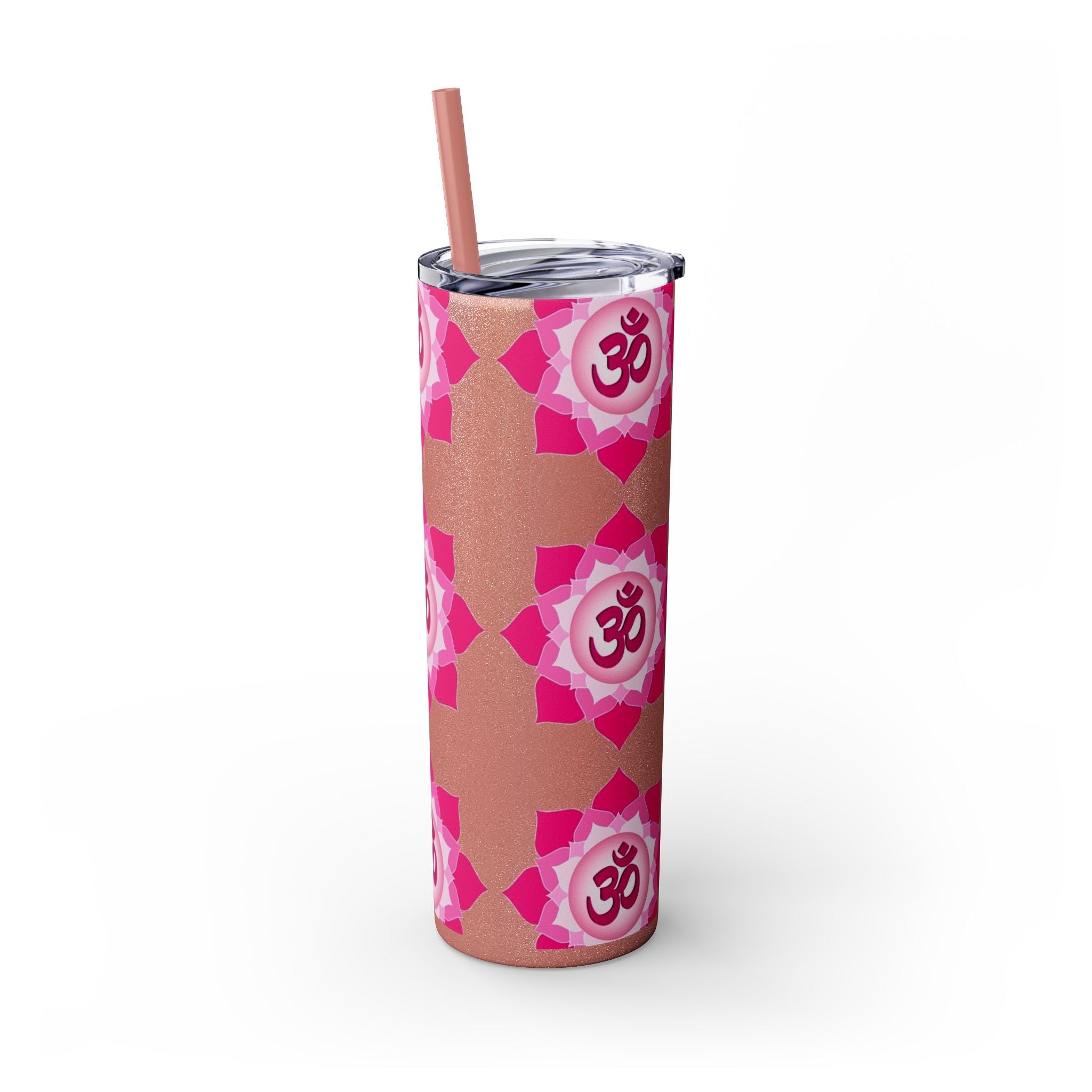 Skinny Tumbler with Straw, 20oz