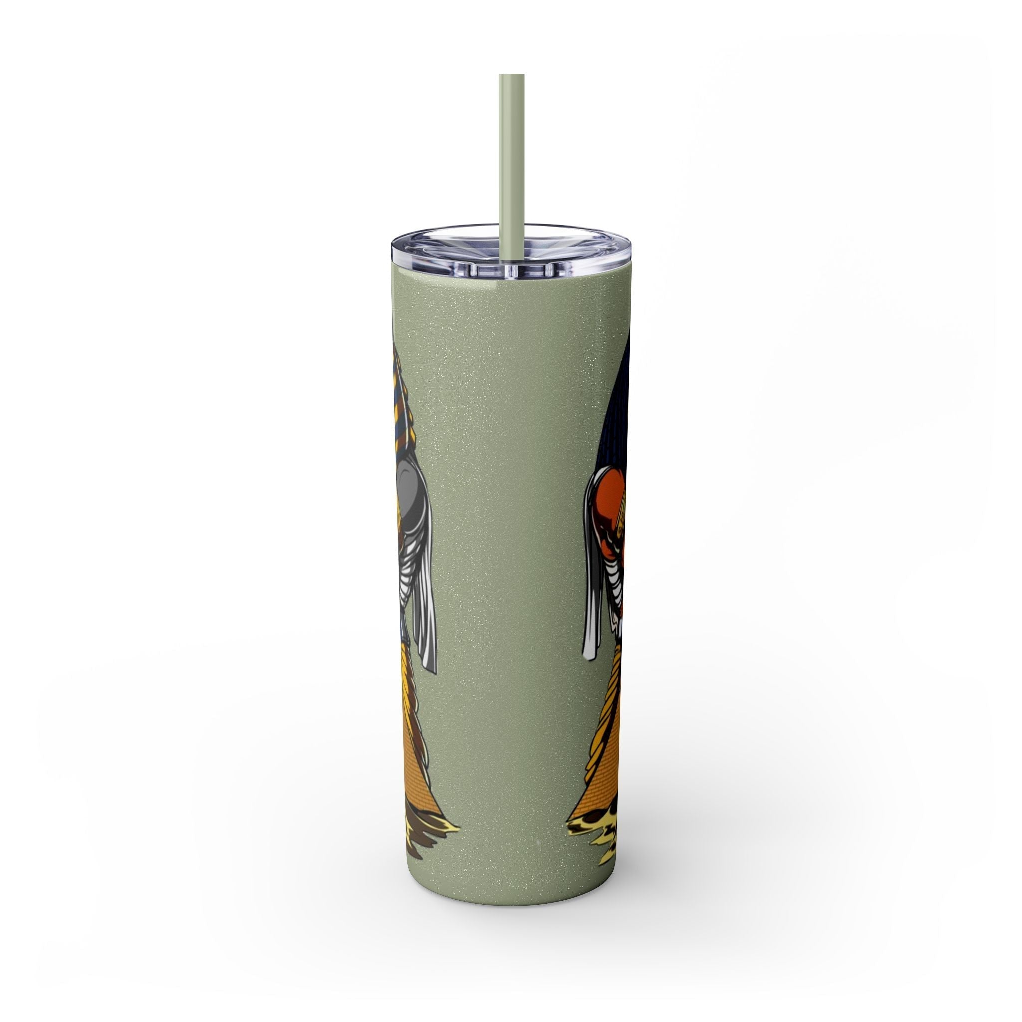 Skinny Tumbler with Straw, 20oz Printify