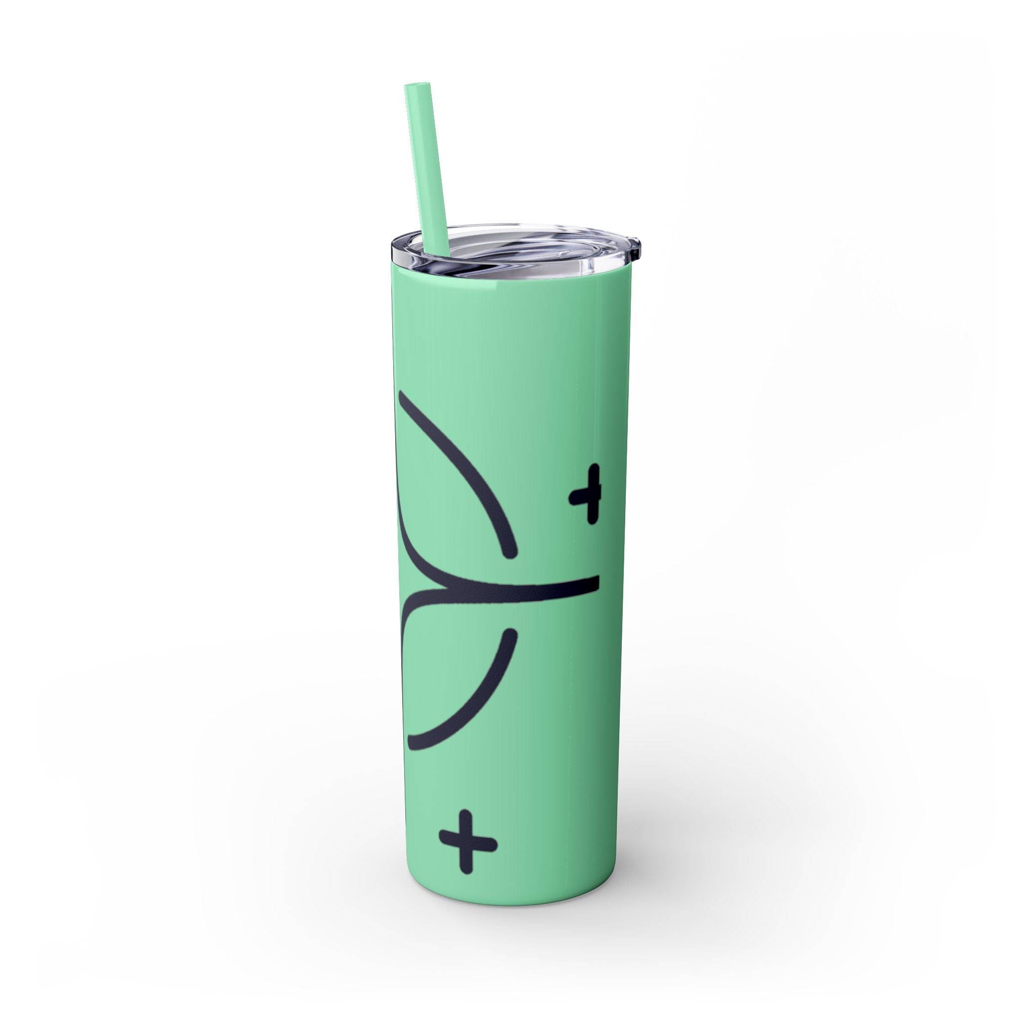 Skinny Tumbler with Straw, 20oz