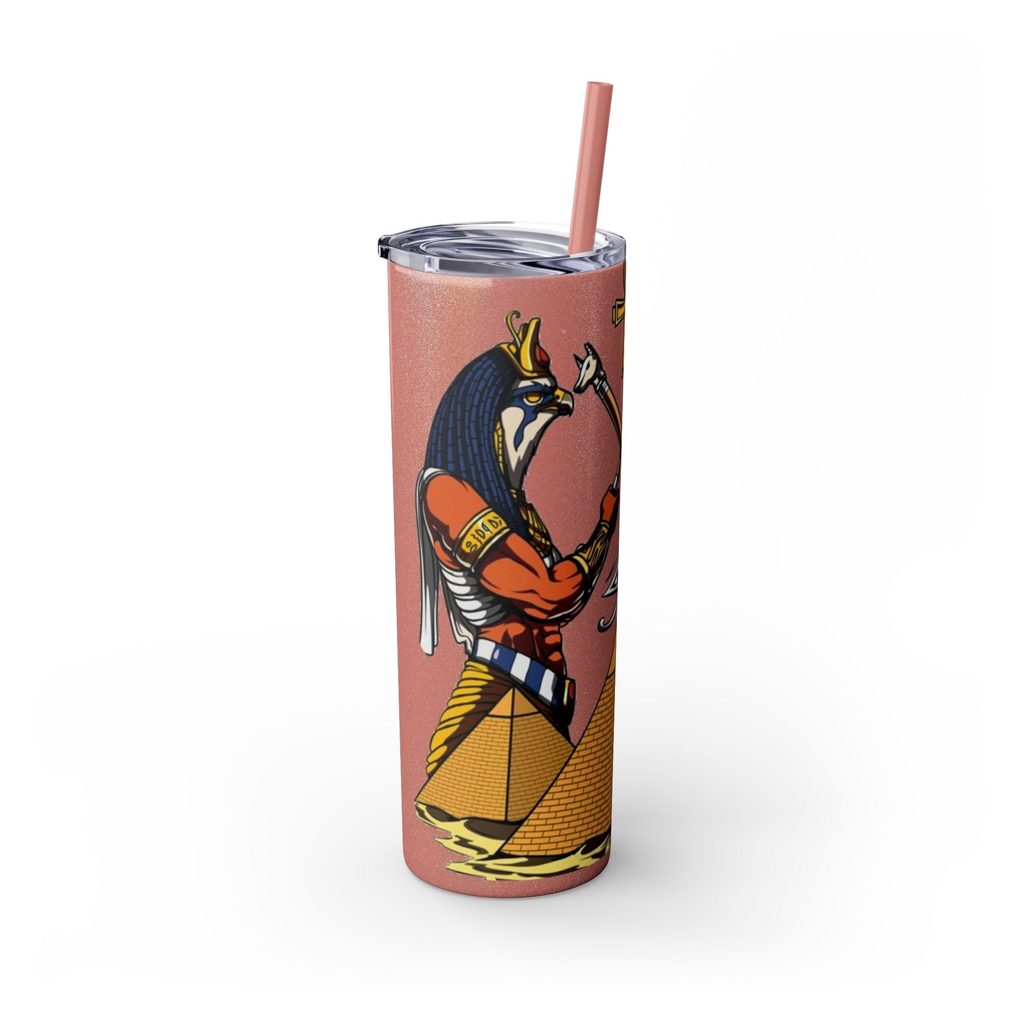 Skinny Tumbler with Straw, 20oz Printify