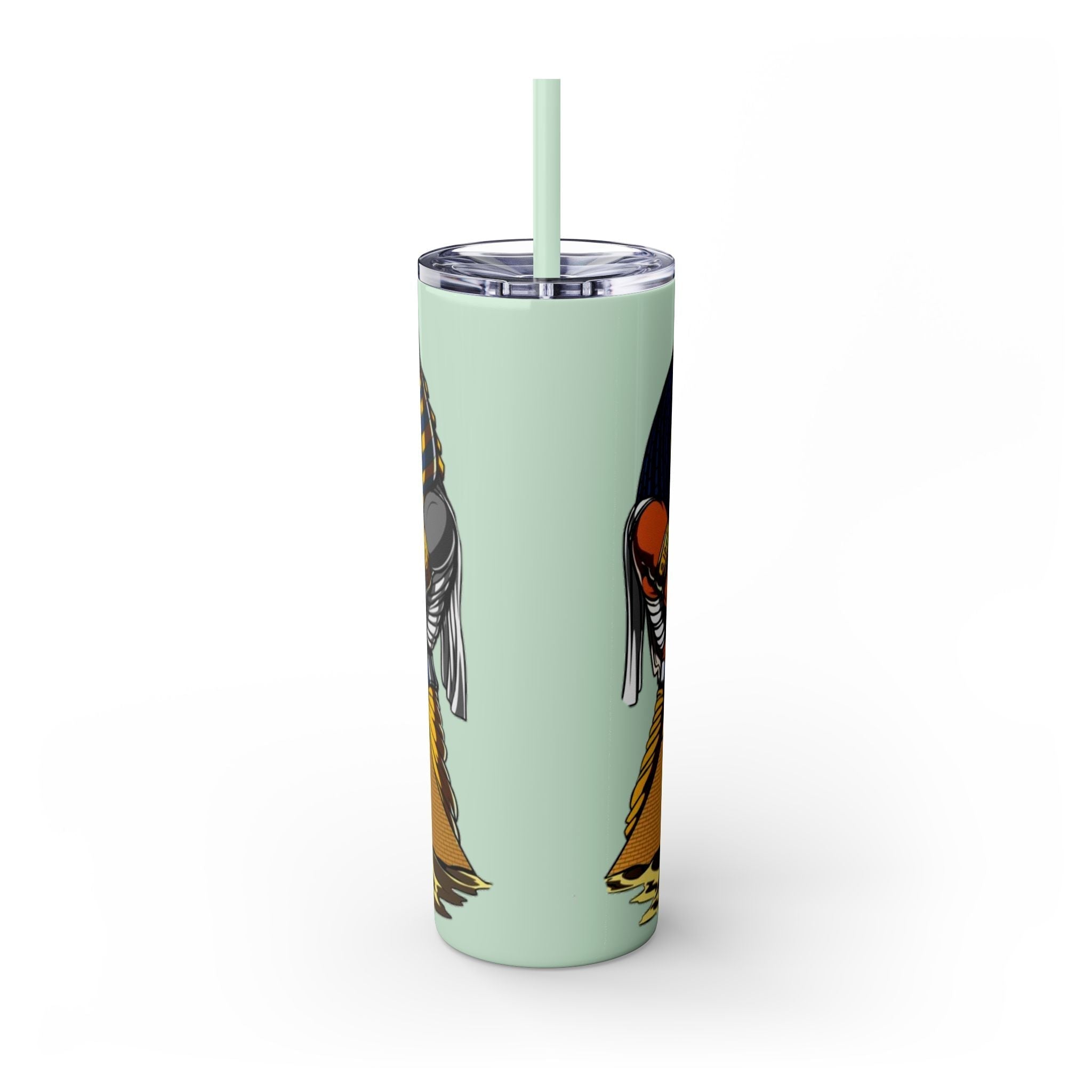 Skinny Tumbler with Straw, 20oz Printify