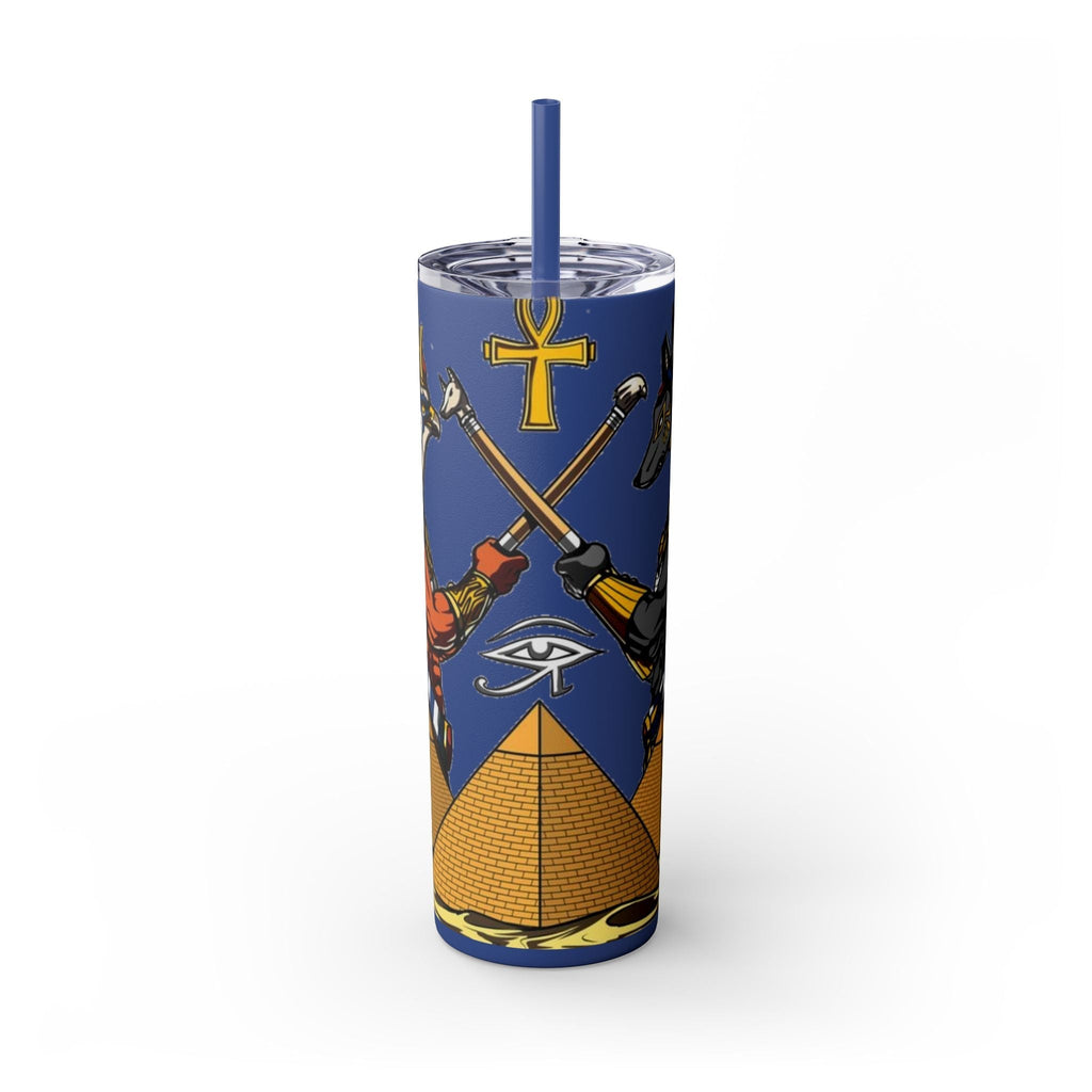 Skinny Tumbler with Straw, 20oz Printify