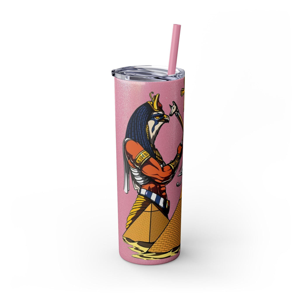 Skinny Tumbler with Straw, 20oz Printify