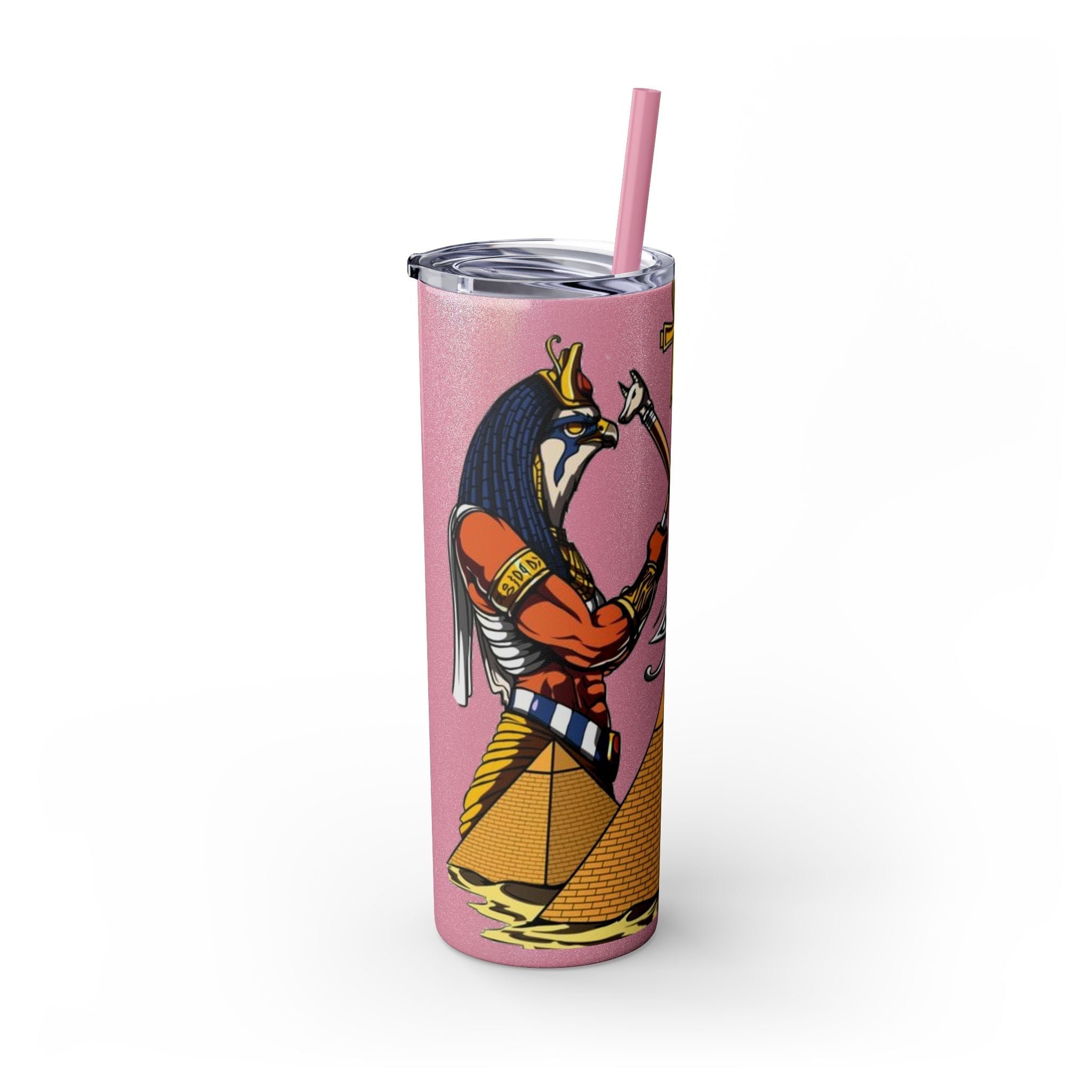 Skinny Tumbler with Straw, 20oz Printify
