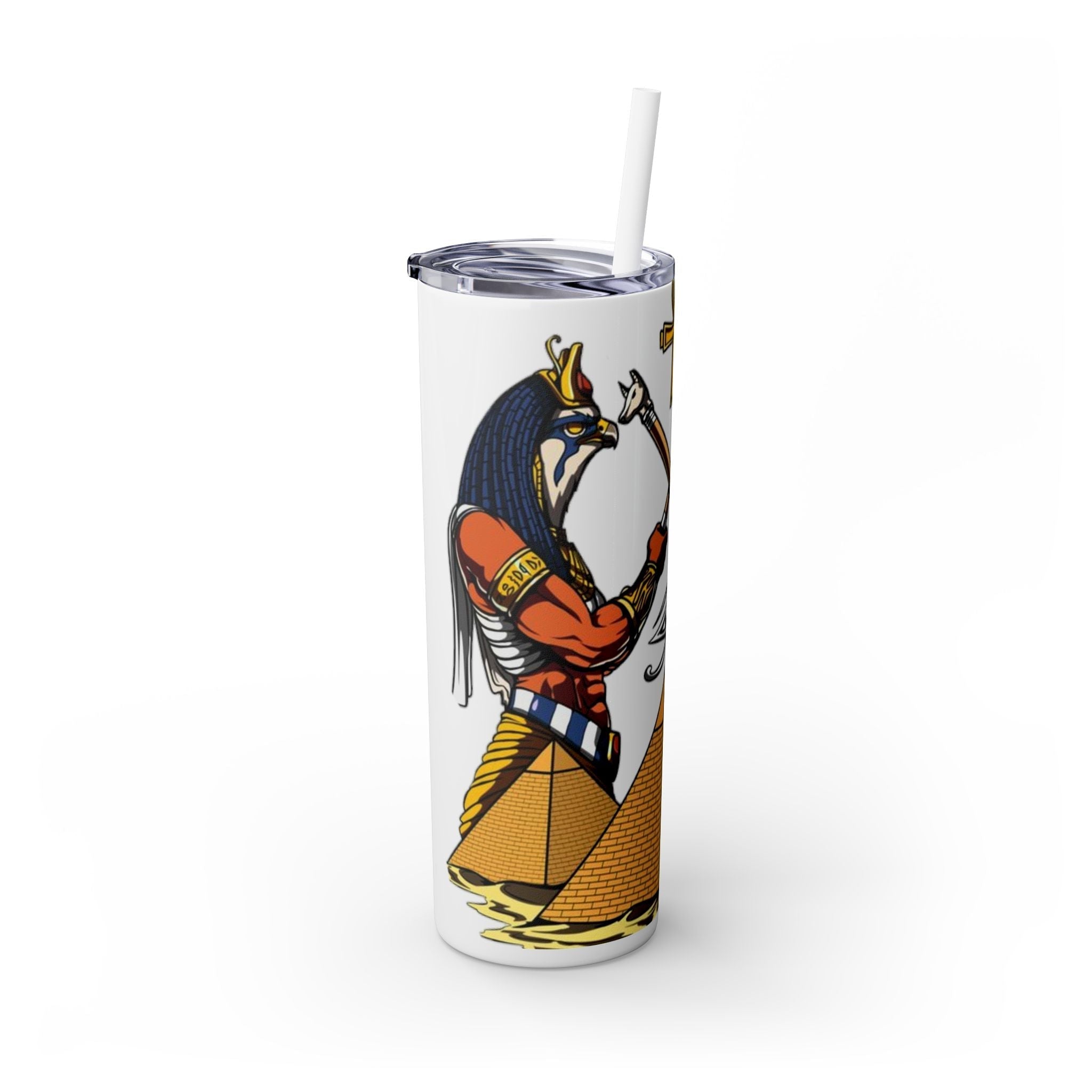 Skinny Tumbler with Straw, 20oz Printify