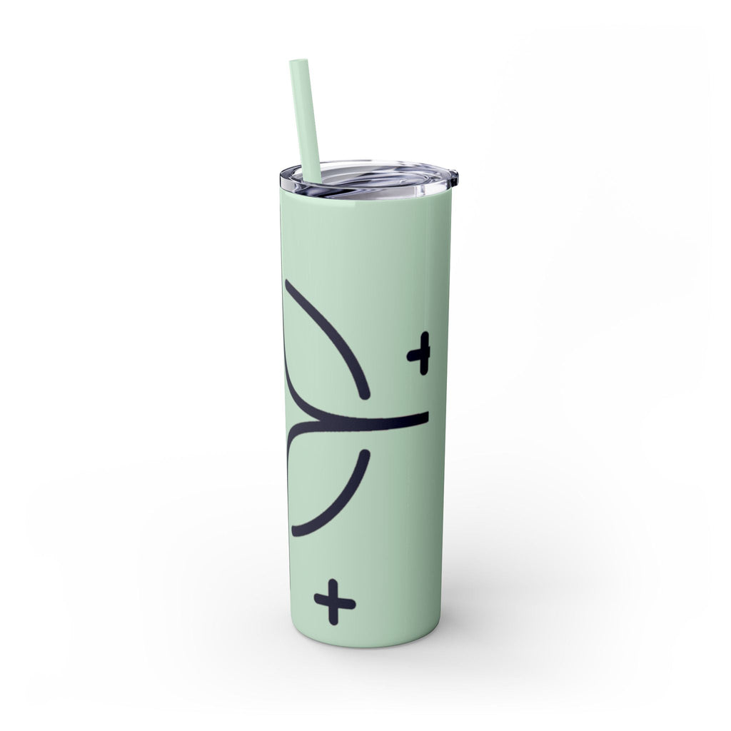 Skinny Tumbler with Straw, 20oz