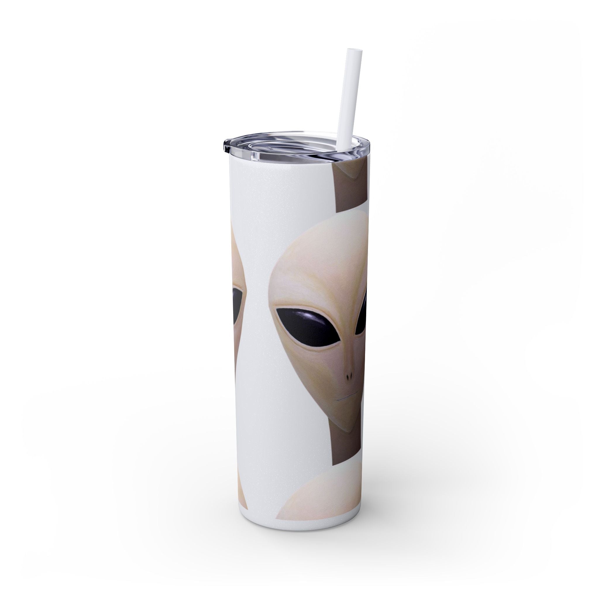 Skinny Tumbler with Straw, 20oz Printify
