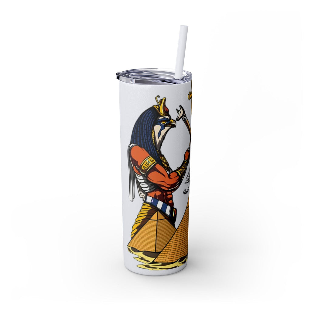 Skinny Tumbler with Straw, 20oz Printify
