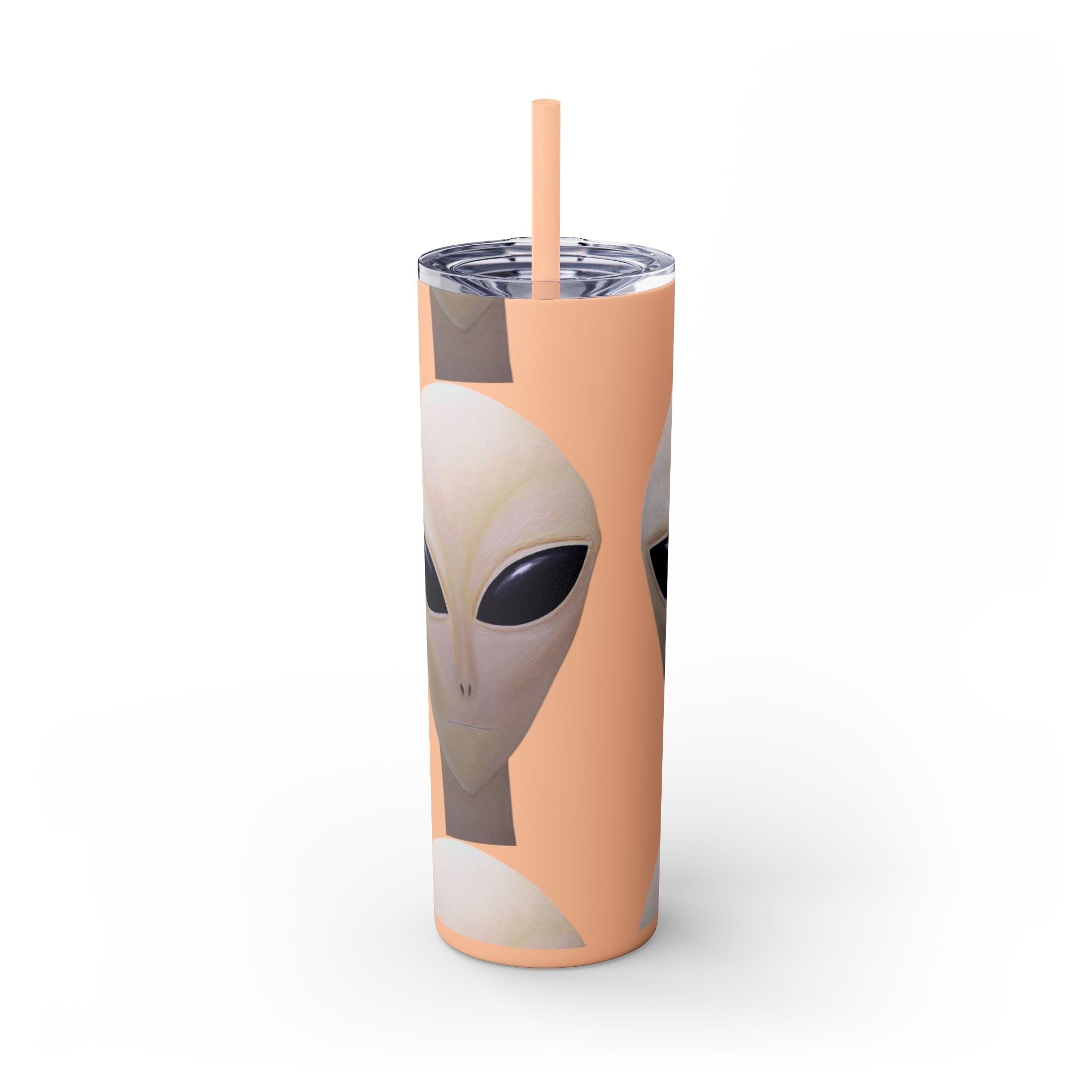 Skinny Tumbler with Straw, 20oz Printify