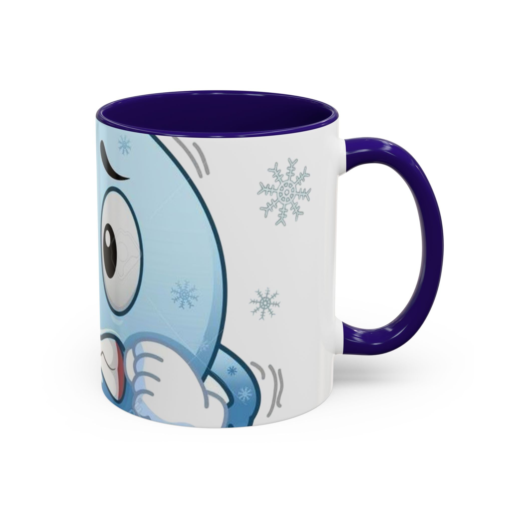 Smiley face  cold emoji  coffee mugs (11oz, 15oz) Printify