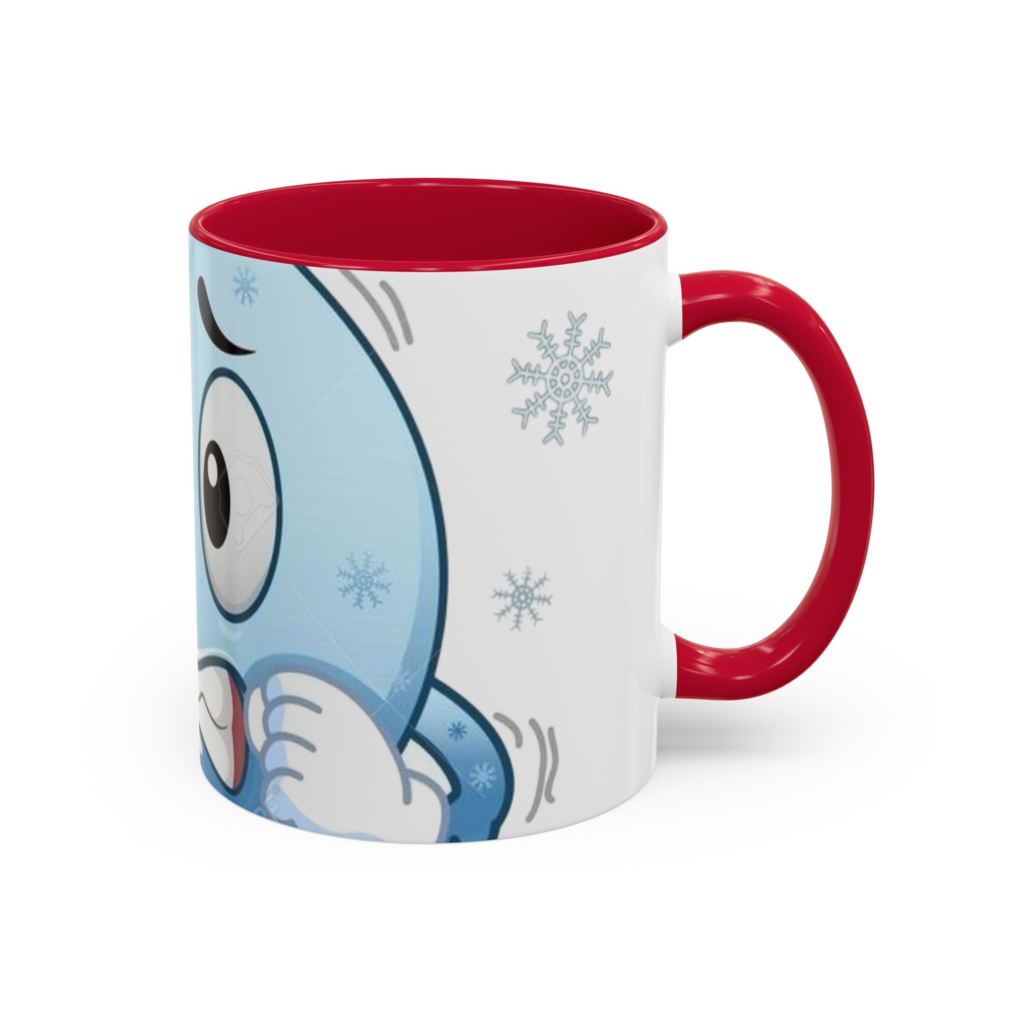 Smiley face  cold emoji  coffee mugs (11oz, 15oz) Printify