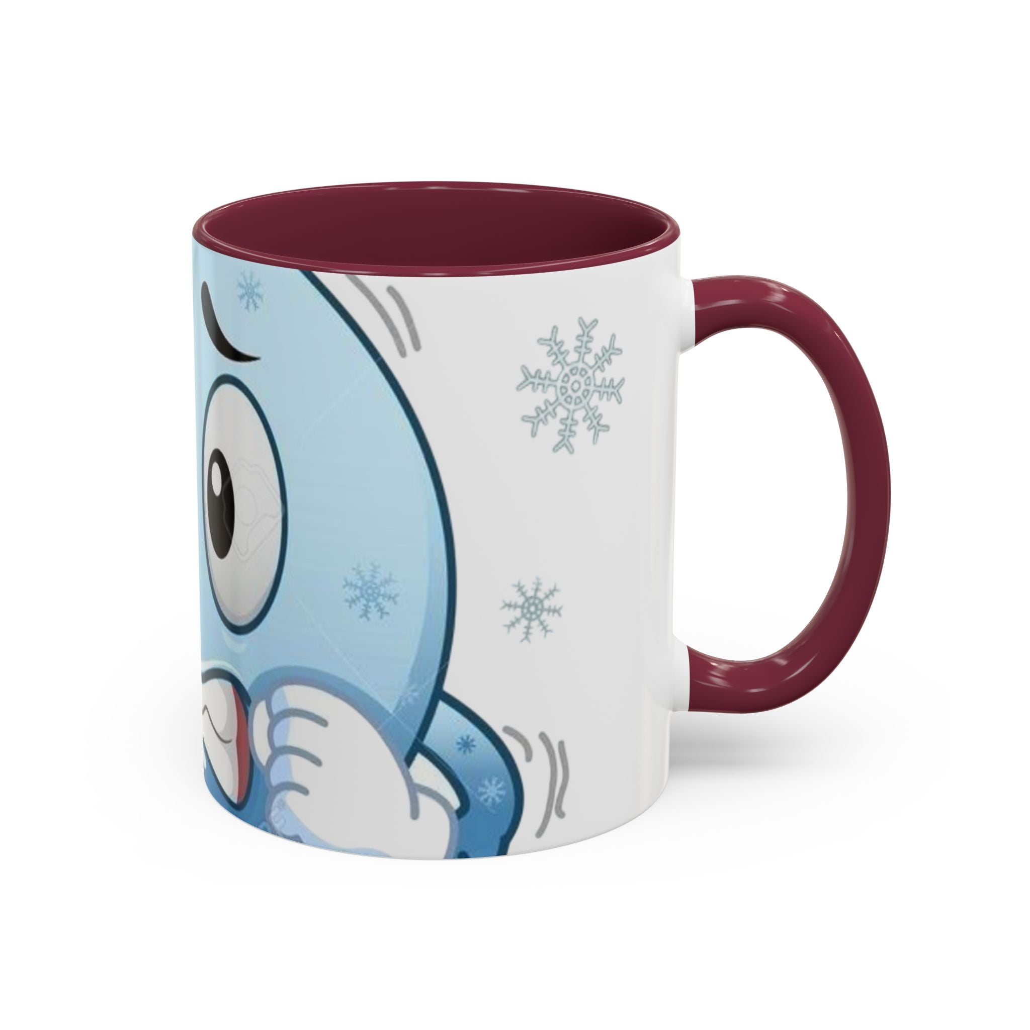 Smiley face  cold emoji  coffee mugs (11oz, 15oz) Printify