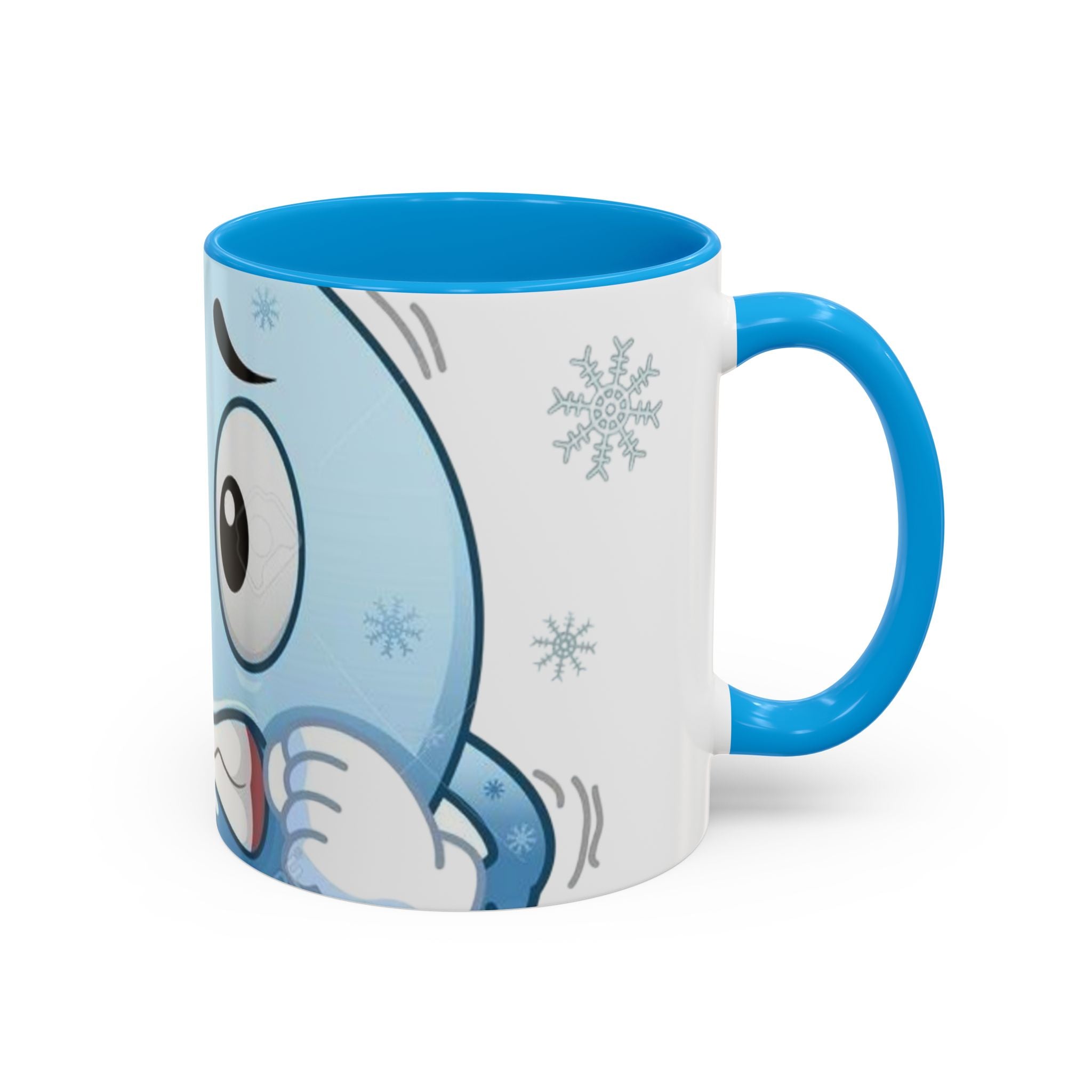 Smiley face  cold emoji  coffee mugs (11oz, 15oz) Printify
