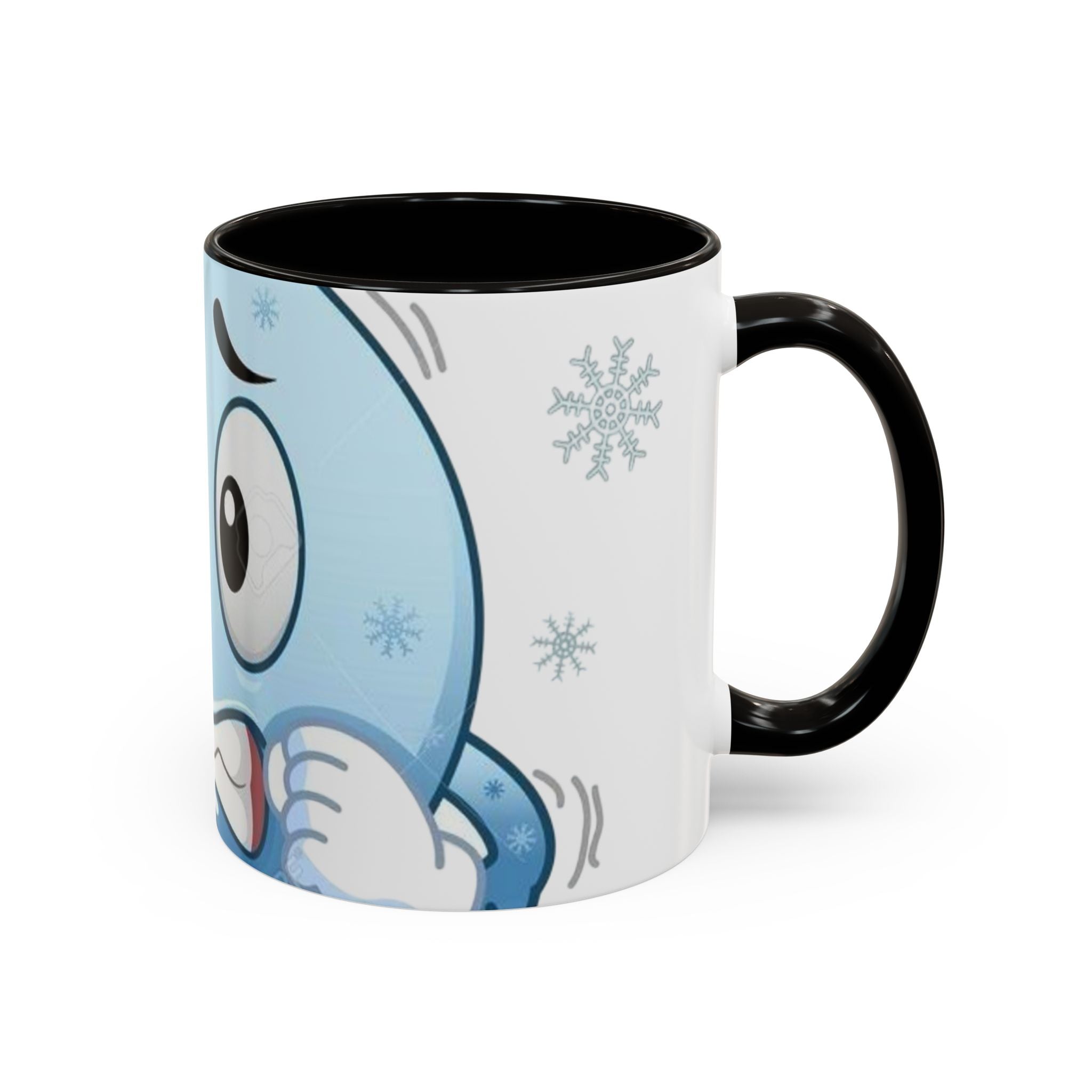 Smiley face  cold emoji  coffee mugs (11oz, 15oz) Printify